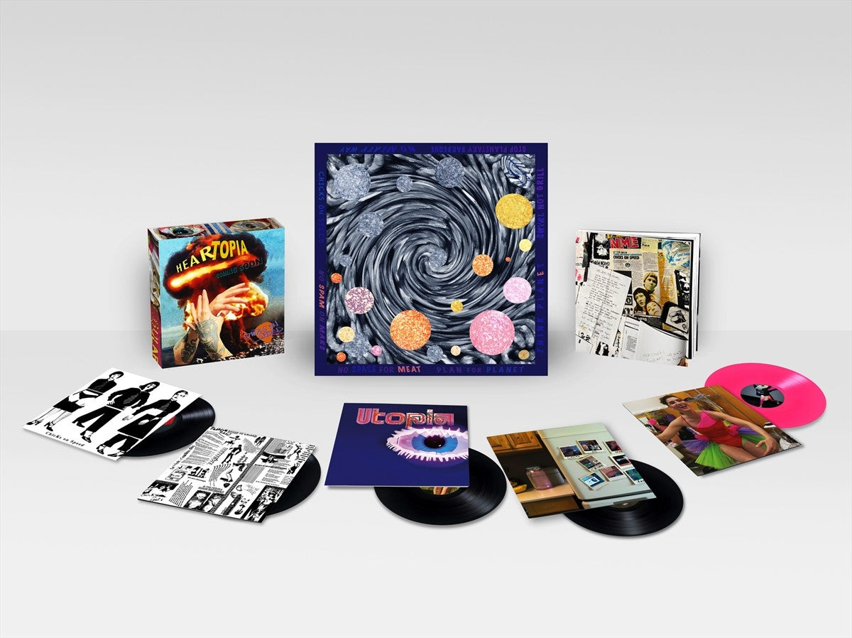 Chicks On Speed – Heartopia 5x Vinyl, LP, Compilation, Box-Set