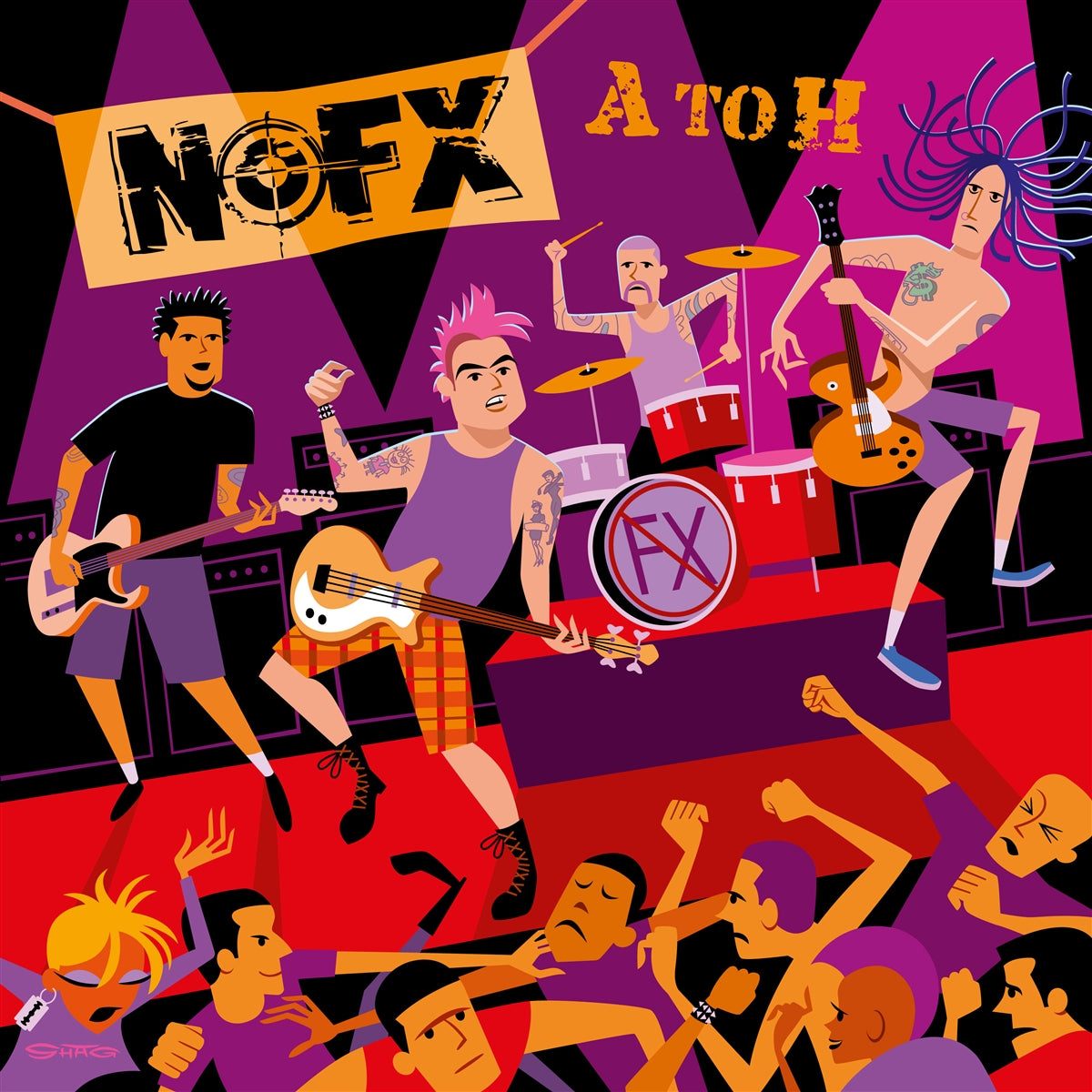 NOFX - A To H Vinyl, LP, Album