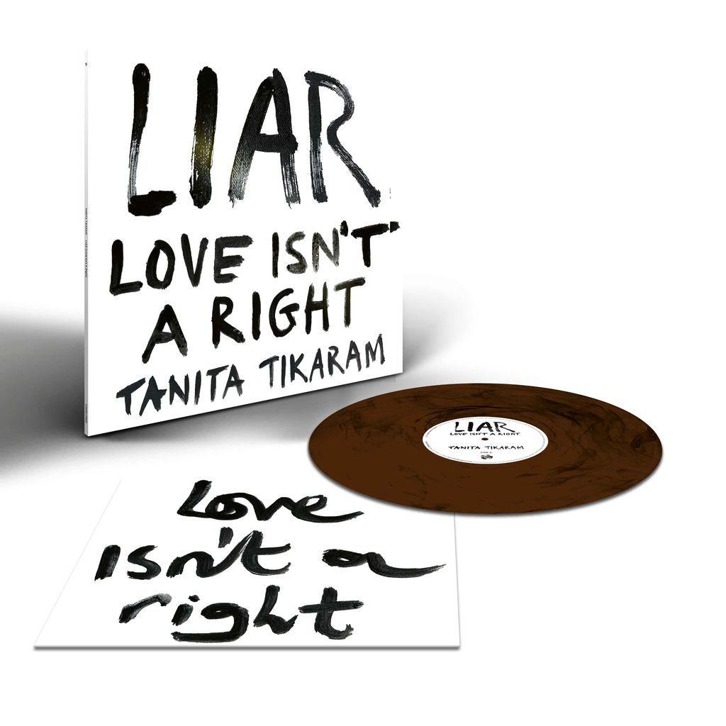 Tanita Tikaram - Liar - Love Isn't A Right Vinyl, LP, Album brown