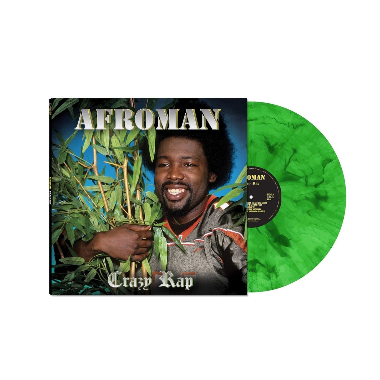 Afroman - Crazy Rap Vinyl, LP, Compilation, Reissue, Limited Edt green