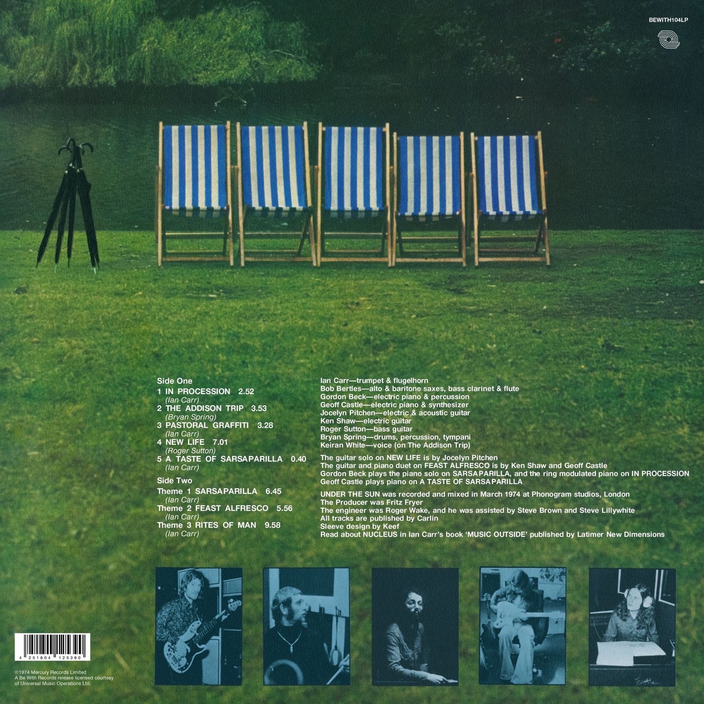 Nucleus – Under The Sun Vinyl, LP, Album, Reissue