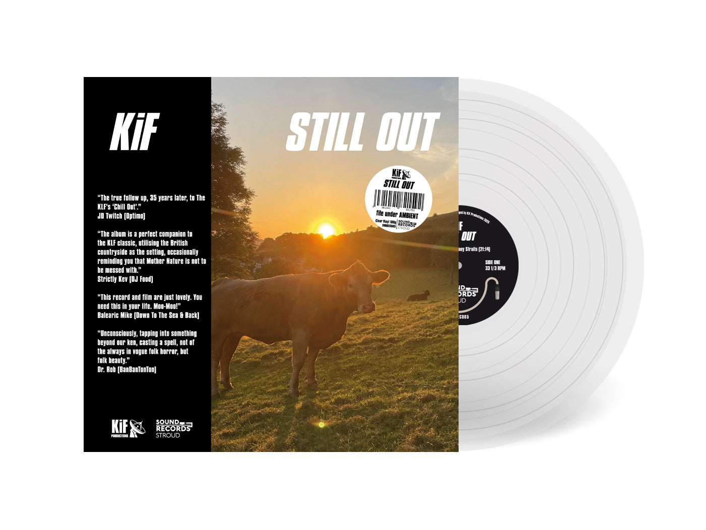 KiF Productions - Still Out Vinyl, LP, Repress clear