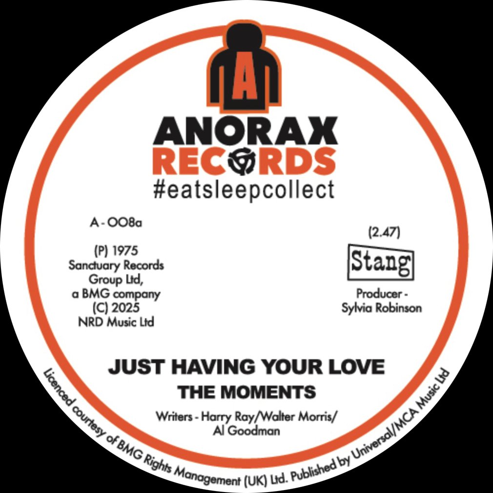 The Moments / The Rimshots - Just Having Your Love / Do What You Feel Pt. 1 Vinyl, 7"