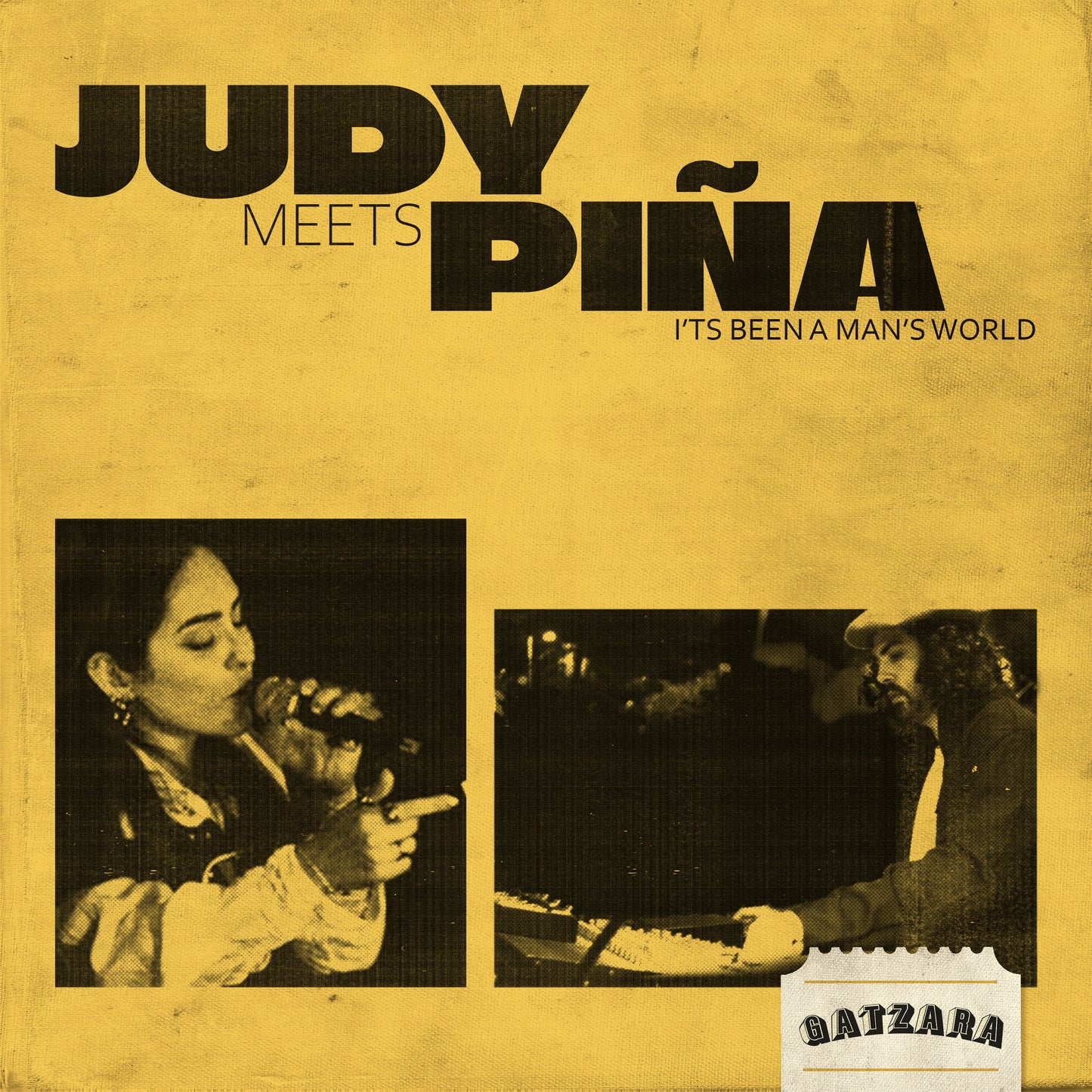 Judy meets Piña - It's Been A Man's World Vinyl, 7"