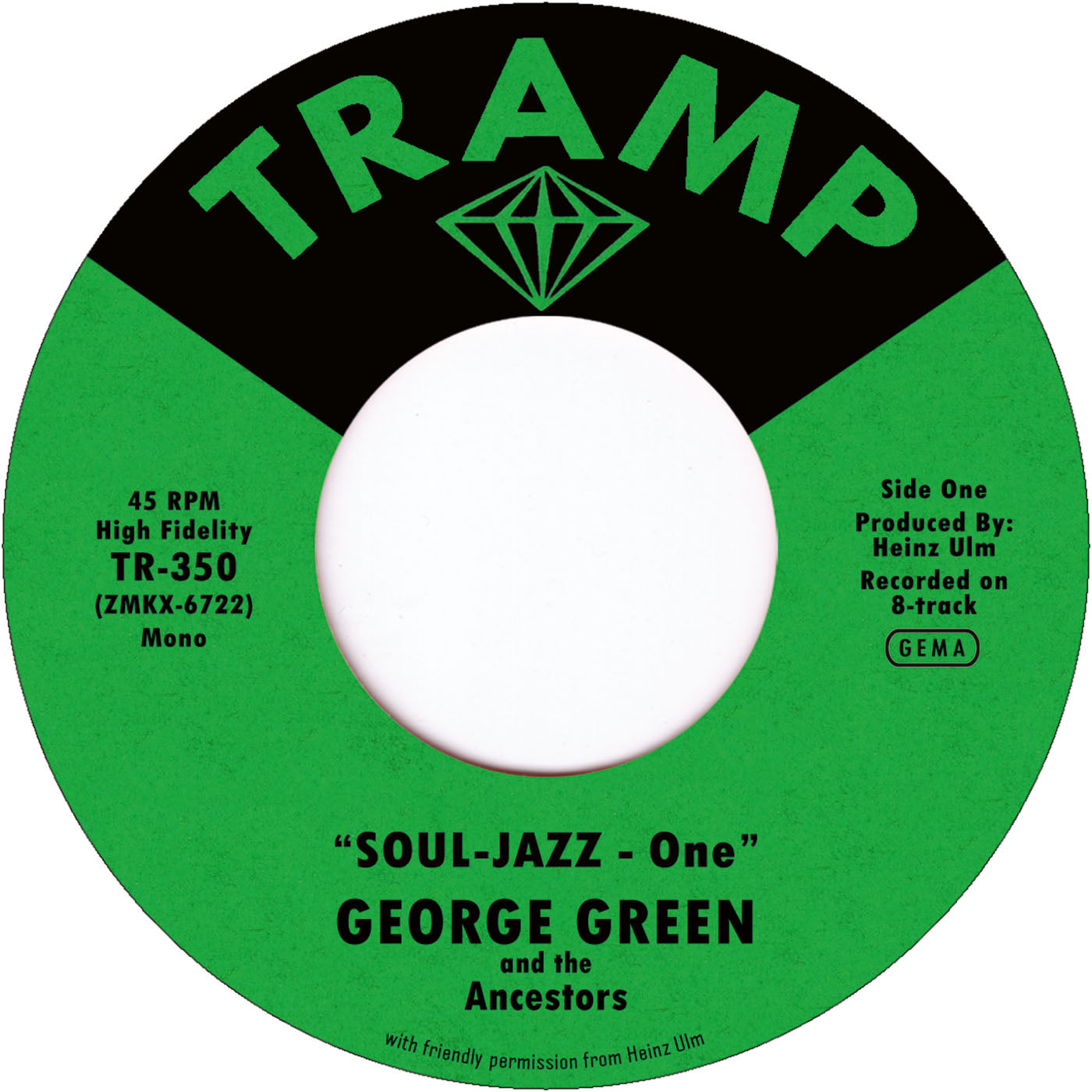George Green & The Ancestors – Soul Jazz - One / Soul Jazz - Two Vinyl, 7"