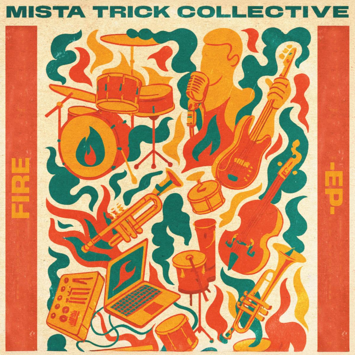 Mista Trick Collective - Fire EP Vinyl, 12", EP yellow