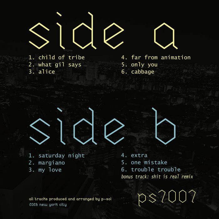 P-SOL - Nothing To It Vinyl, LP, Album