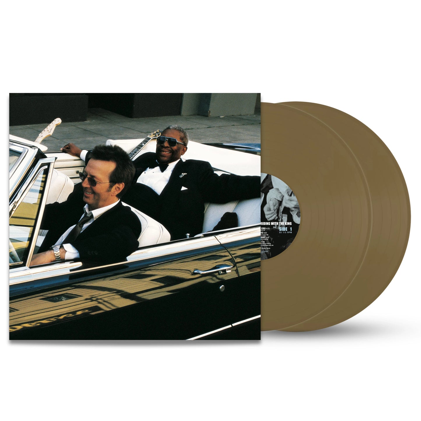 B.B. King & Eric Clapton – Riding With The King 2x Vinyl, LP, Album, Reissue gold