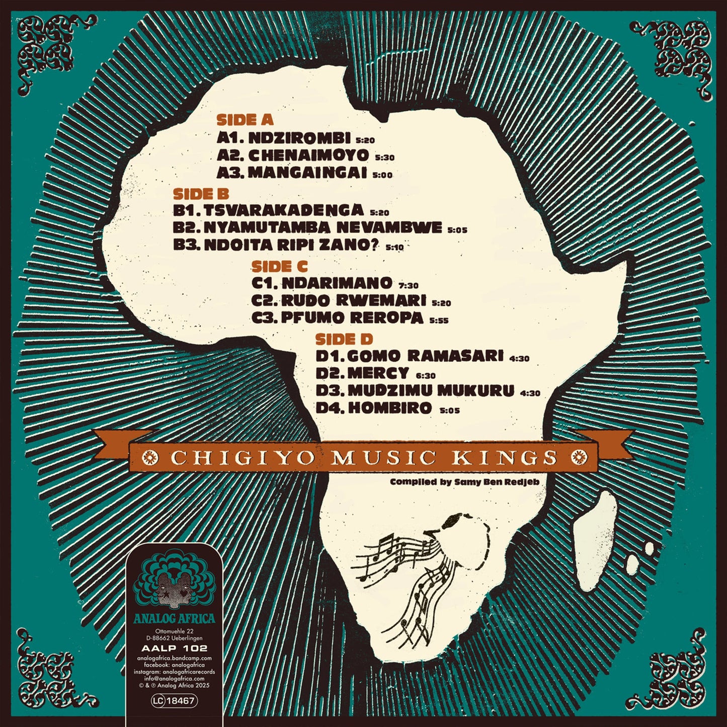 Zig-Zag Band - Chigiyo Music Kings Vinyl, LP, Album