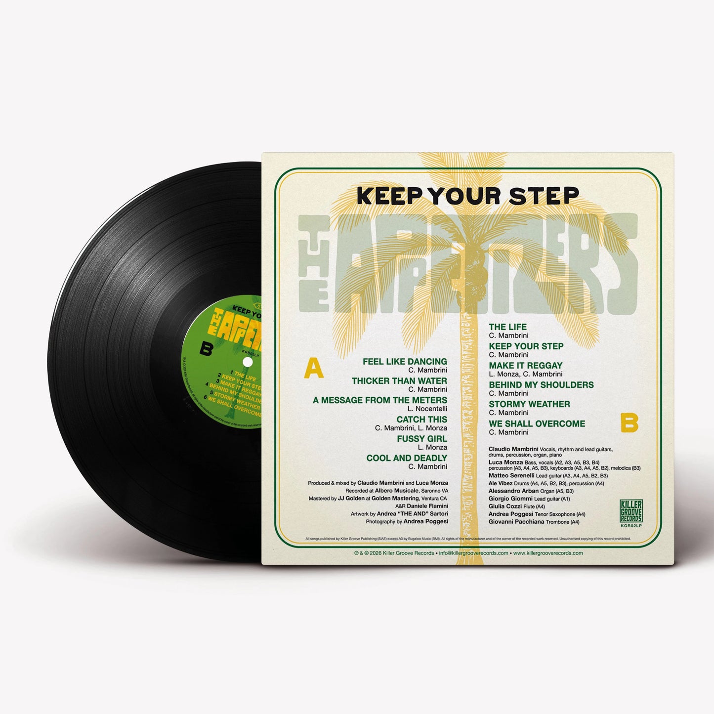 The Appetizers - Keep Your Step Vinyl, LP, Album