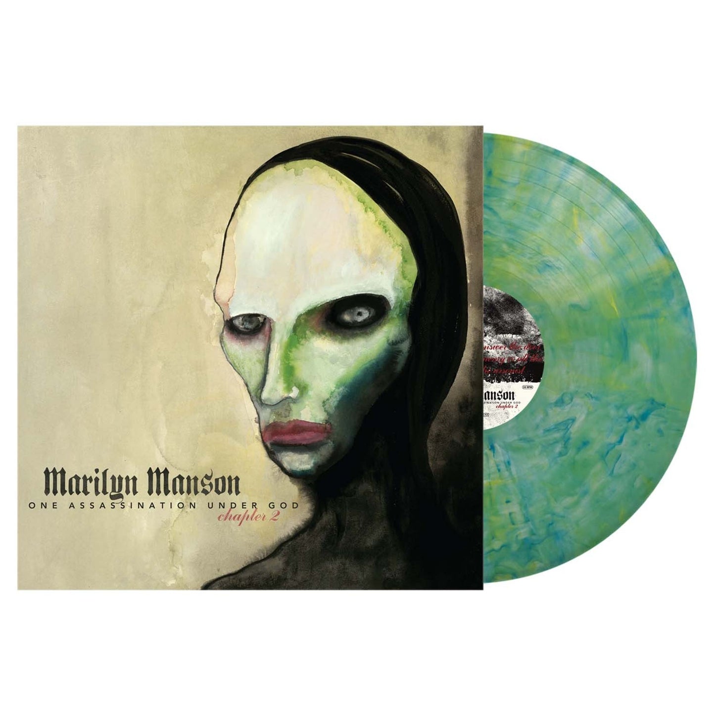 Marilyn Manson – One Assassination Under God (Chapter 2) Vinyl, LP, Album green-blue