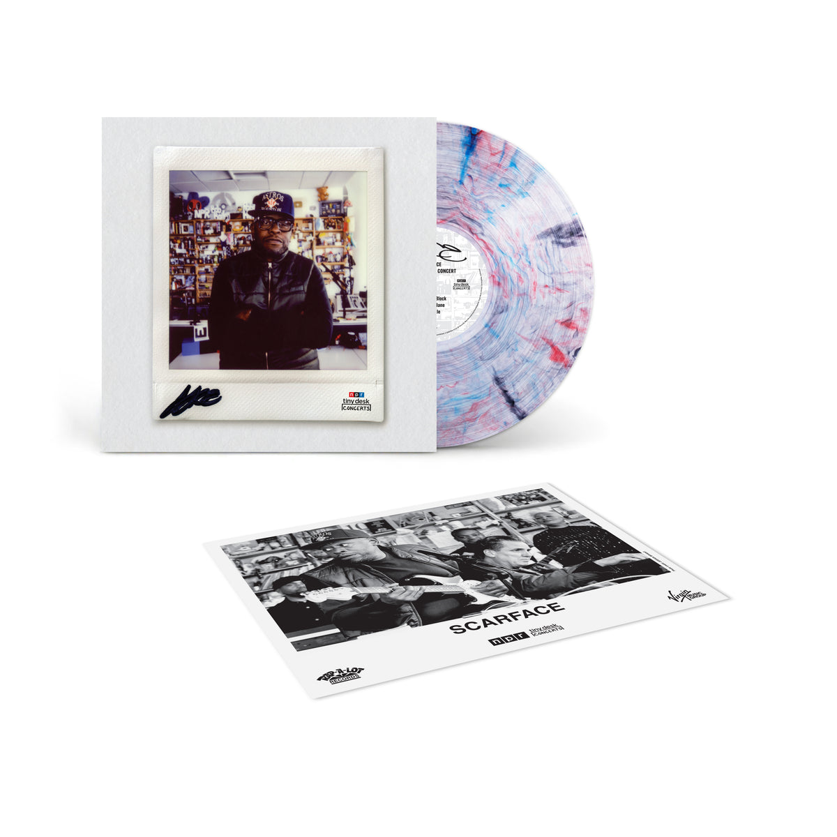 Scarface - NPR Tiny Desk Concert Vinyl, LP, Album, Limited Edt “Smoke Signal” clear colored