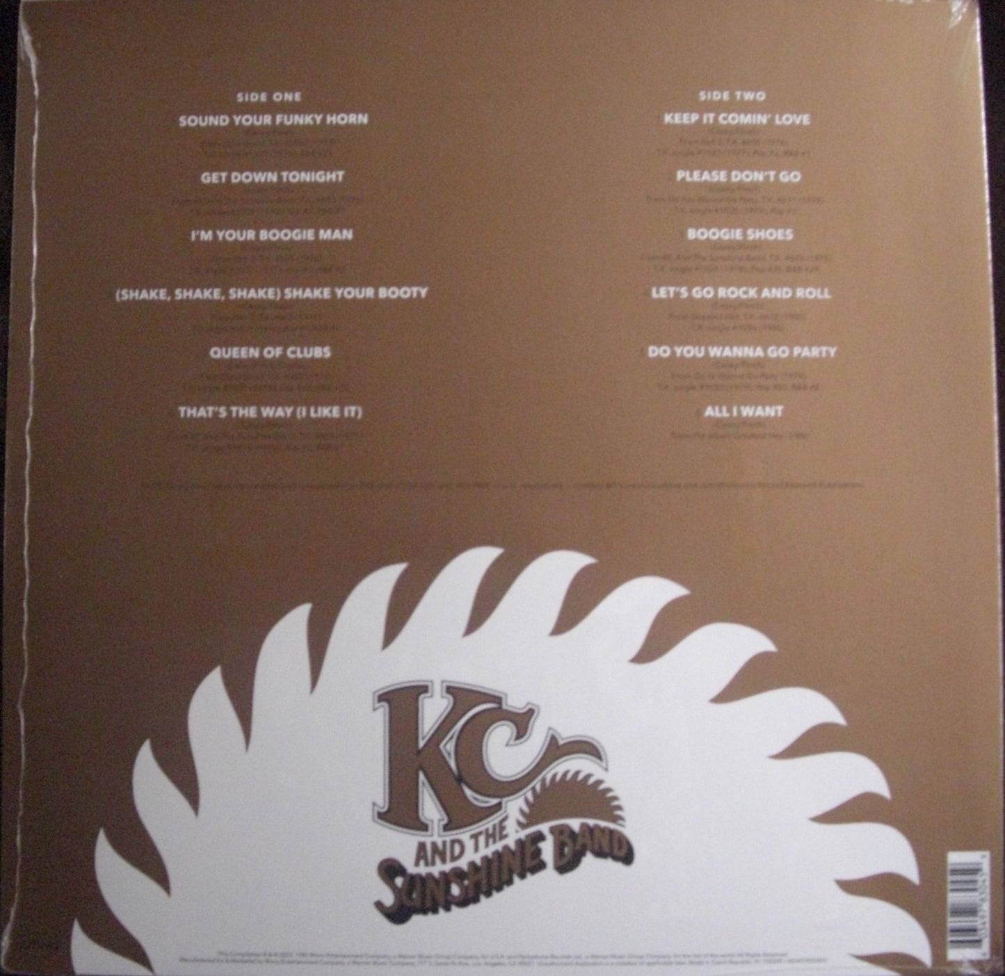 KC & The Sunshine Band – The Best Of KC And The Sunshine Band Vinyl, LP, Compilation, Reissue