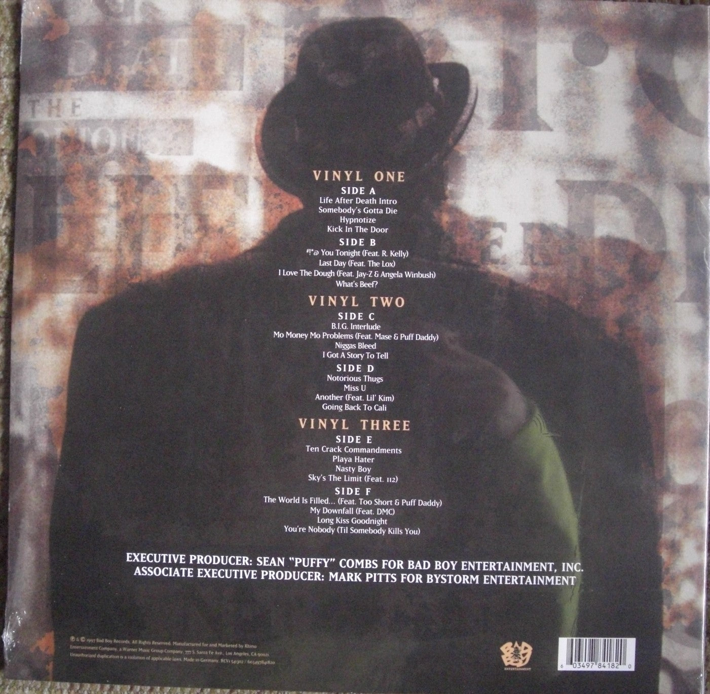 The Notorious B.I.G. – Life After Death 3 x Vinyl, LP, Album silver