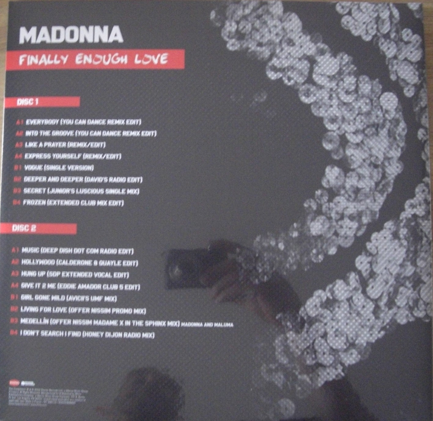 Madonna – Finally Enough Love 2 x Vinyl, LP, Compilation, Remastered