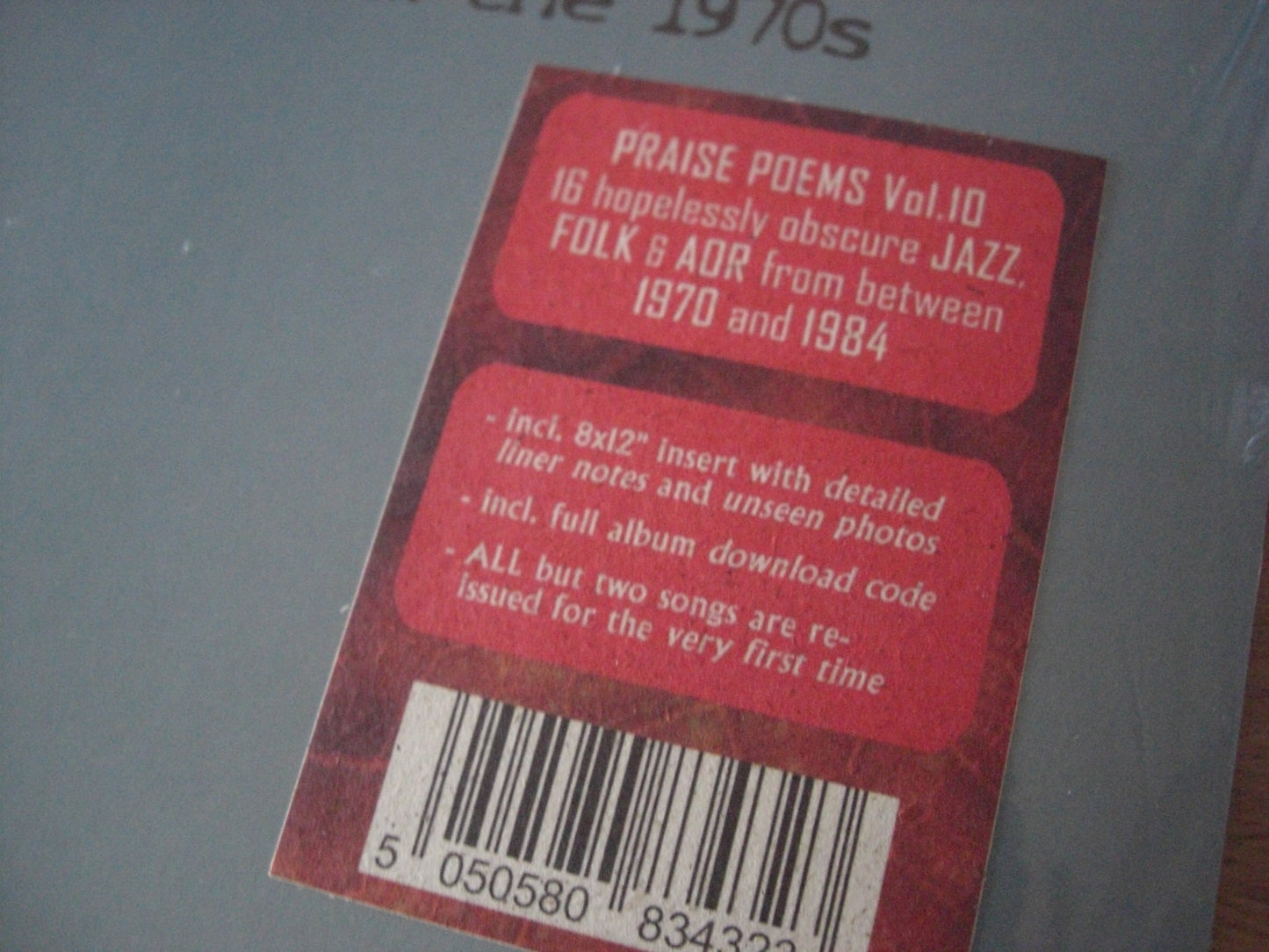 Various – Praise Poems Volume 10 (A Journey Into Deep, Soulful Jazz & Funk From The 1970s) 2x Vinyl, LP, Compilation