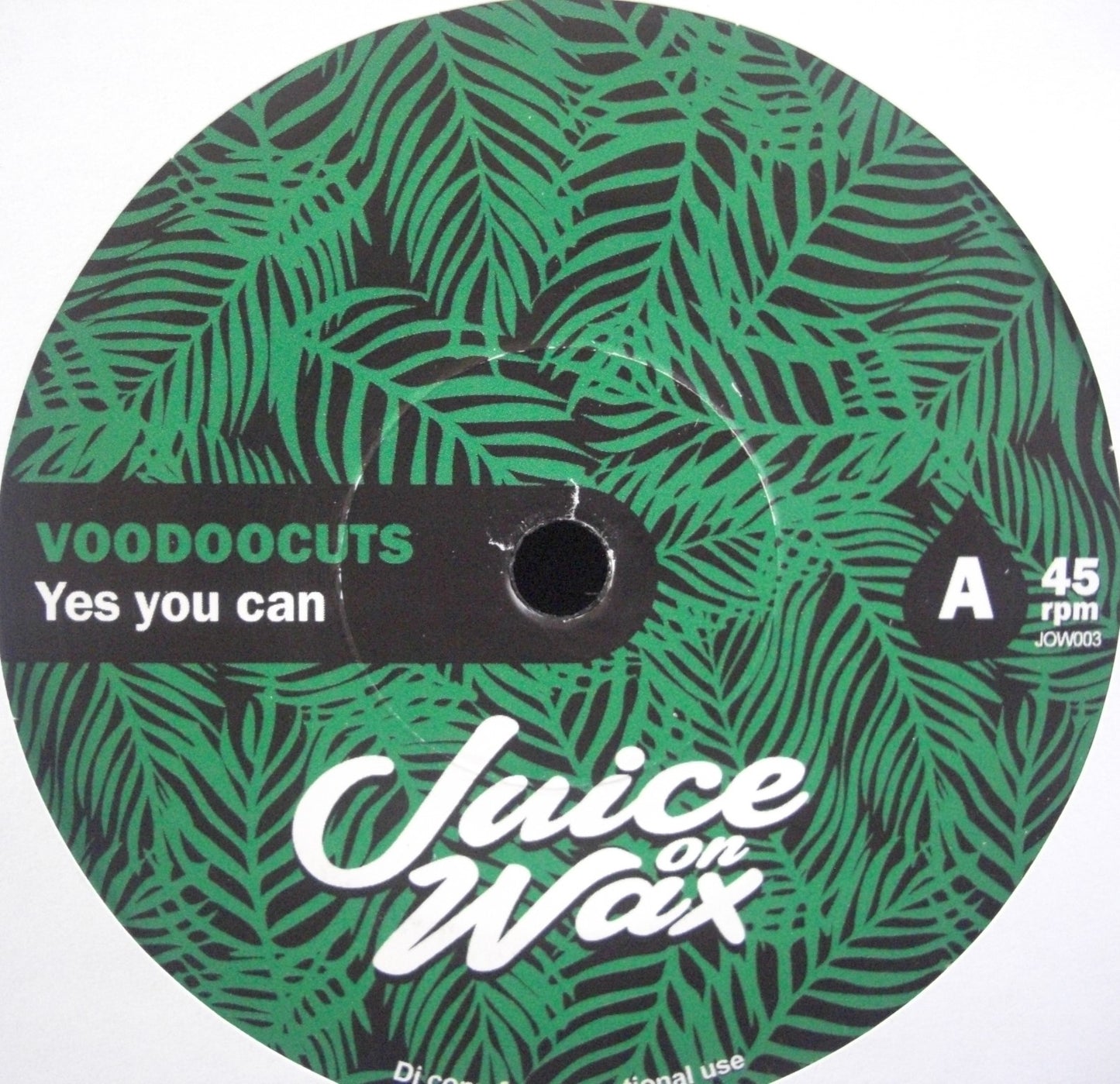 Voodoocuts – Yes You Can / Bailey Mi Cumbia Vinyl, 7"