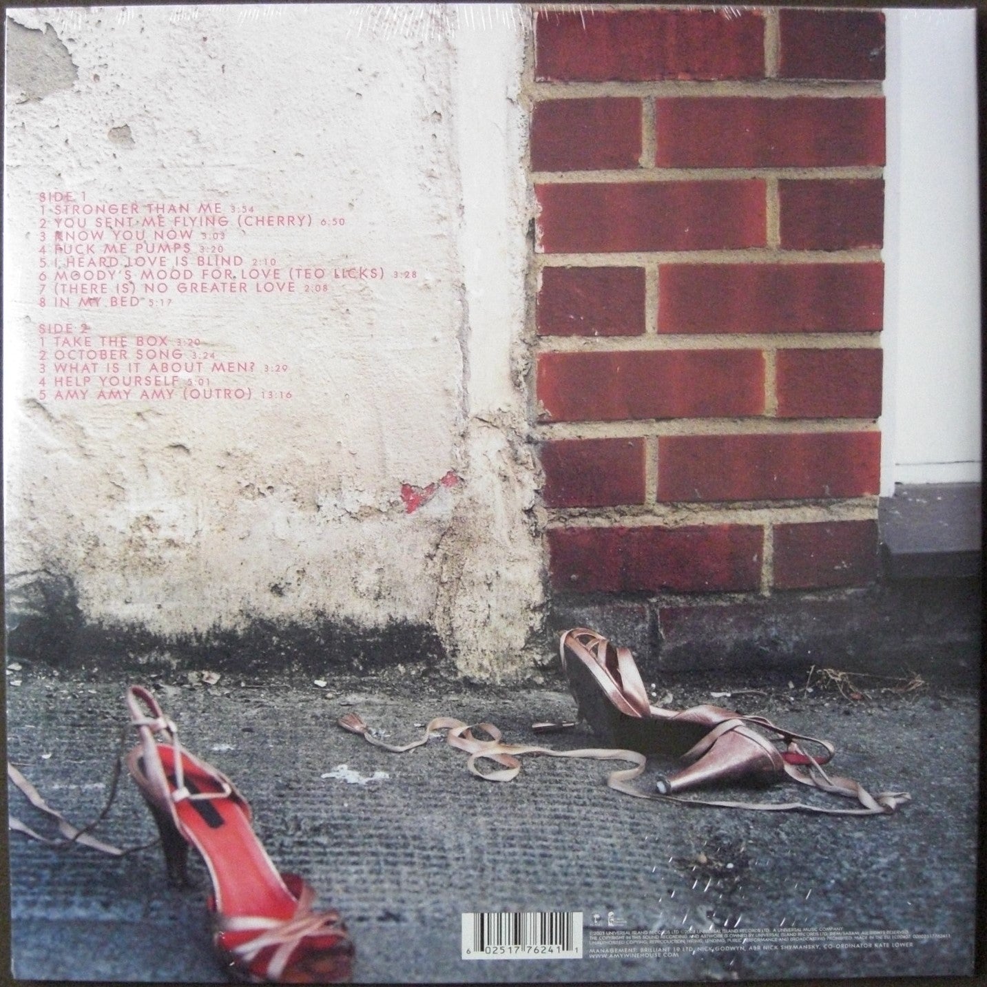 Amy Winehouse – Frank Vinyl, LP, Album, Reissue