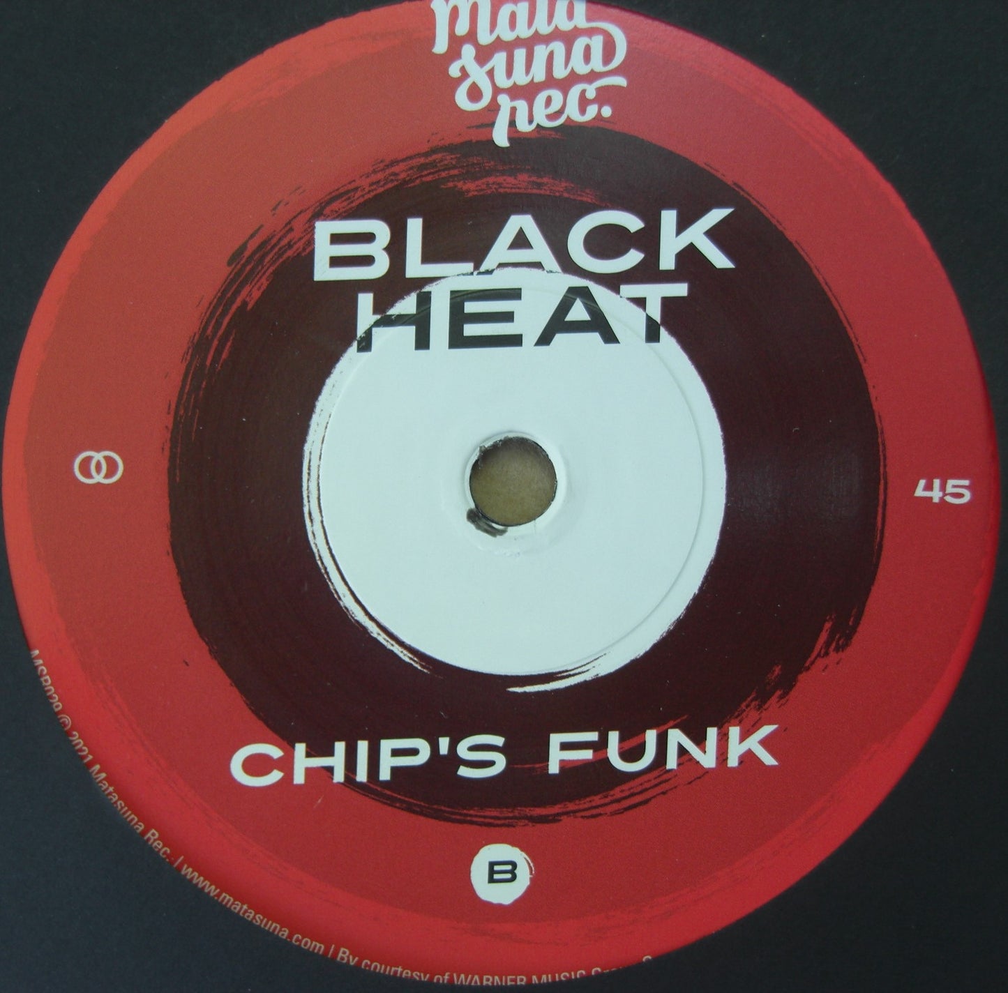 Black Heat – Wanaoh / Chip's Funk Vinyl, 7"