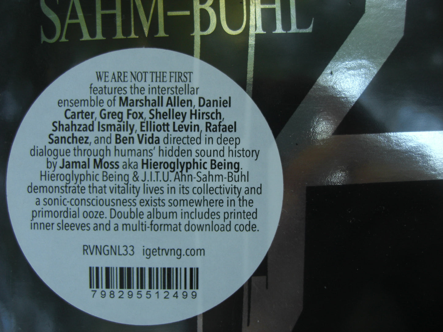 Ser jeroglífico: no somos el primer álbum LP de vinilo doble