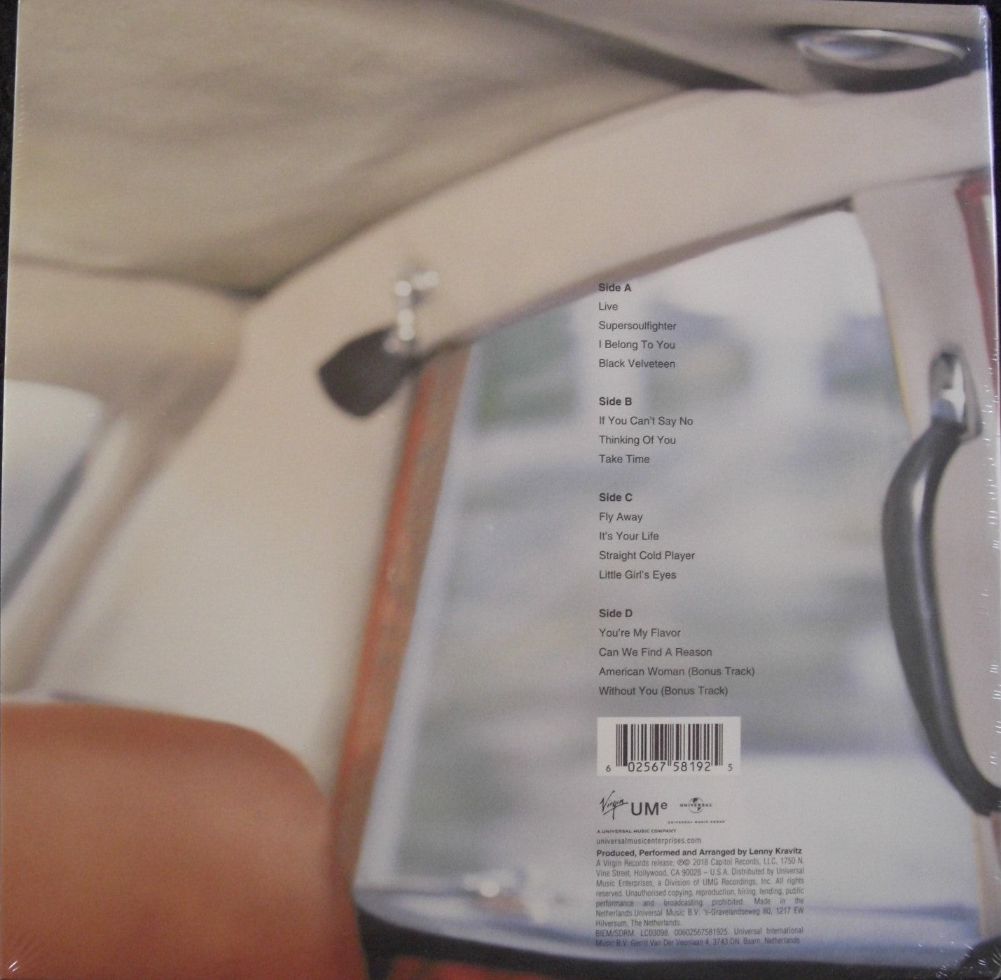 Lenny Kravitz – 5 Vinyl, 2 x LP, Album, Reissue