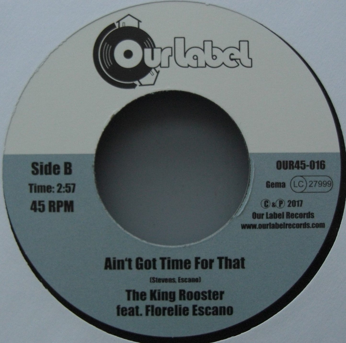 El Rey Gallo – Vinilo Cecina Gator, 7"