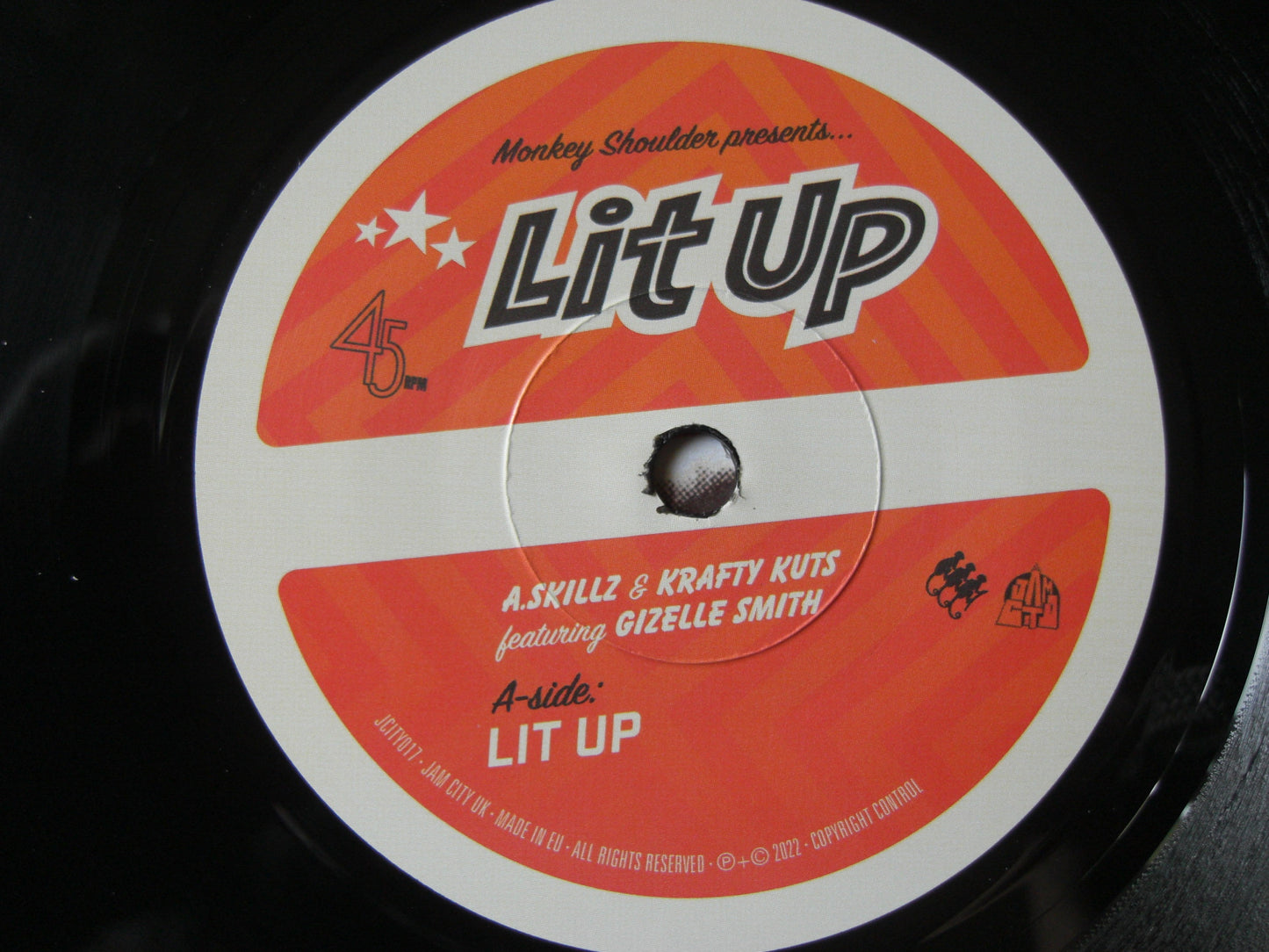 A.Skillz & Krafty Kuts feat. Gizelle Smith – Lit Up 7"