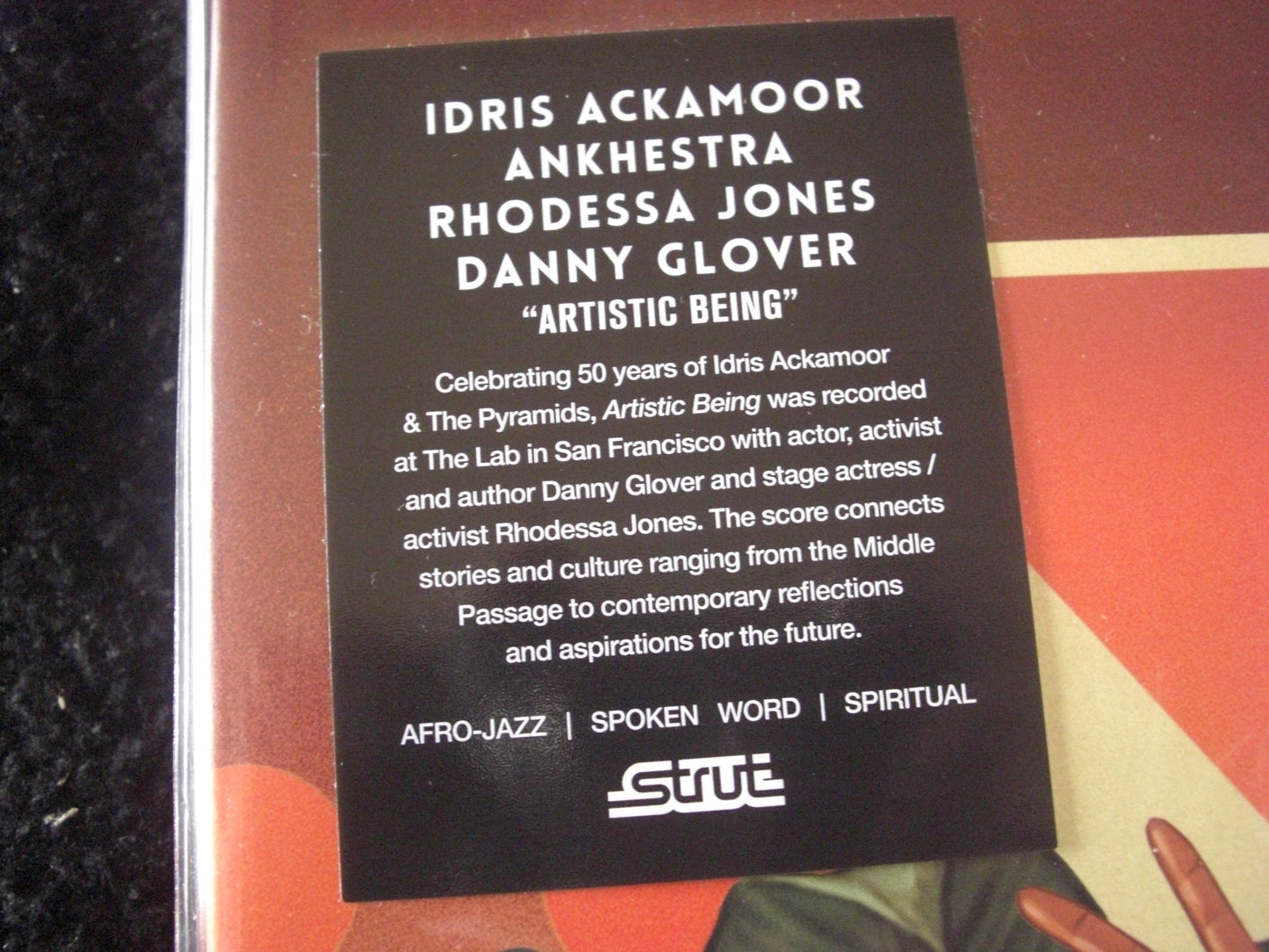 Idris Ackamoor Ankhestra, Danny Glover, Rhodessa Jones - Artistic Being 2x Vinyl, LP, Album, RSD 2025