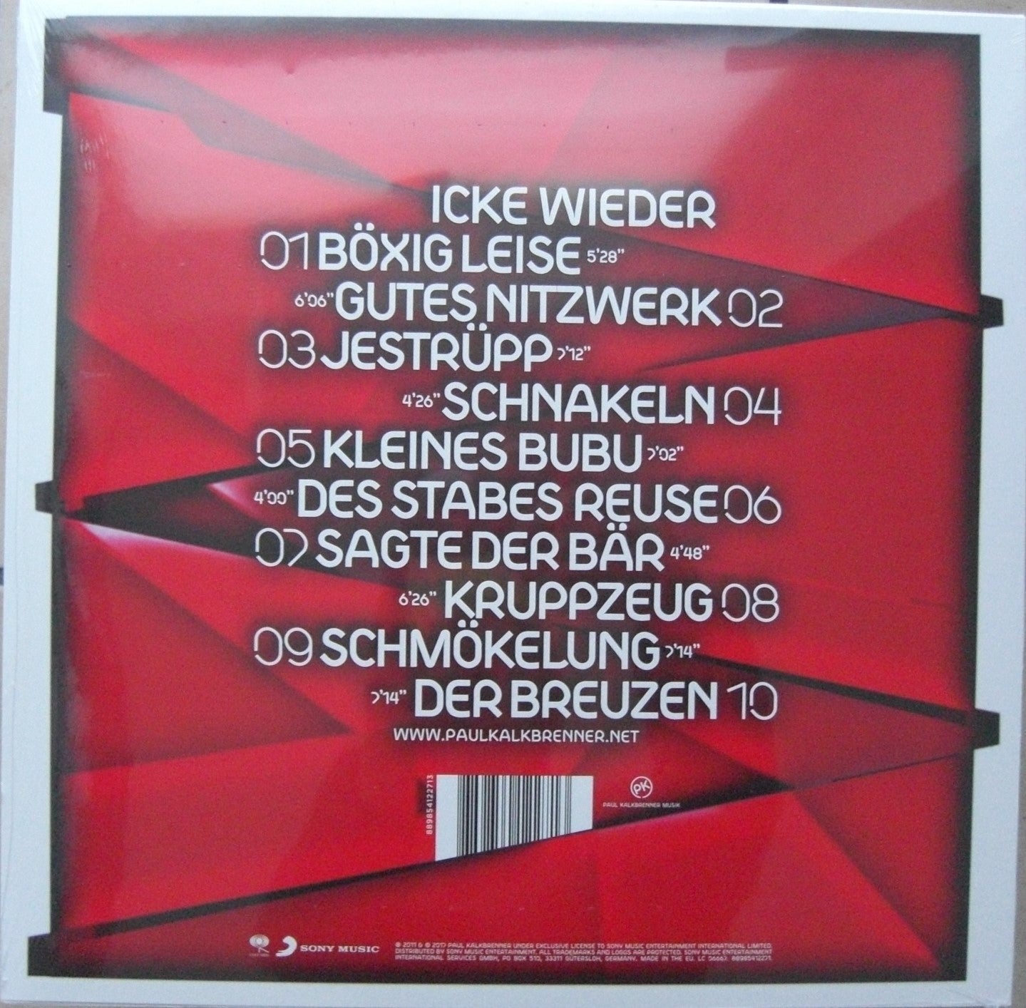 Paul Kalkbrenner – Icke Wieder vinilo, LP, álbum