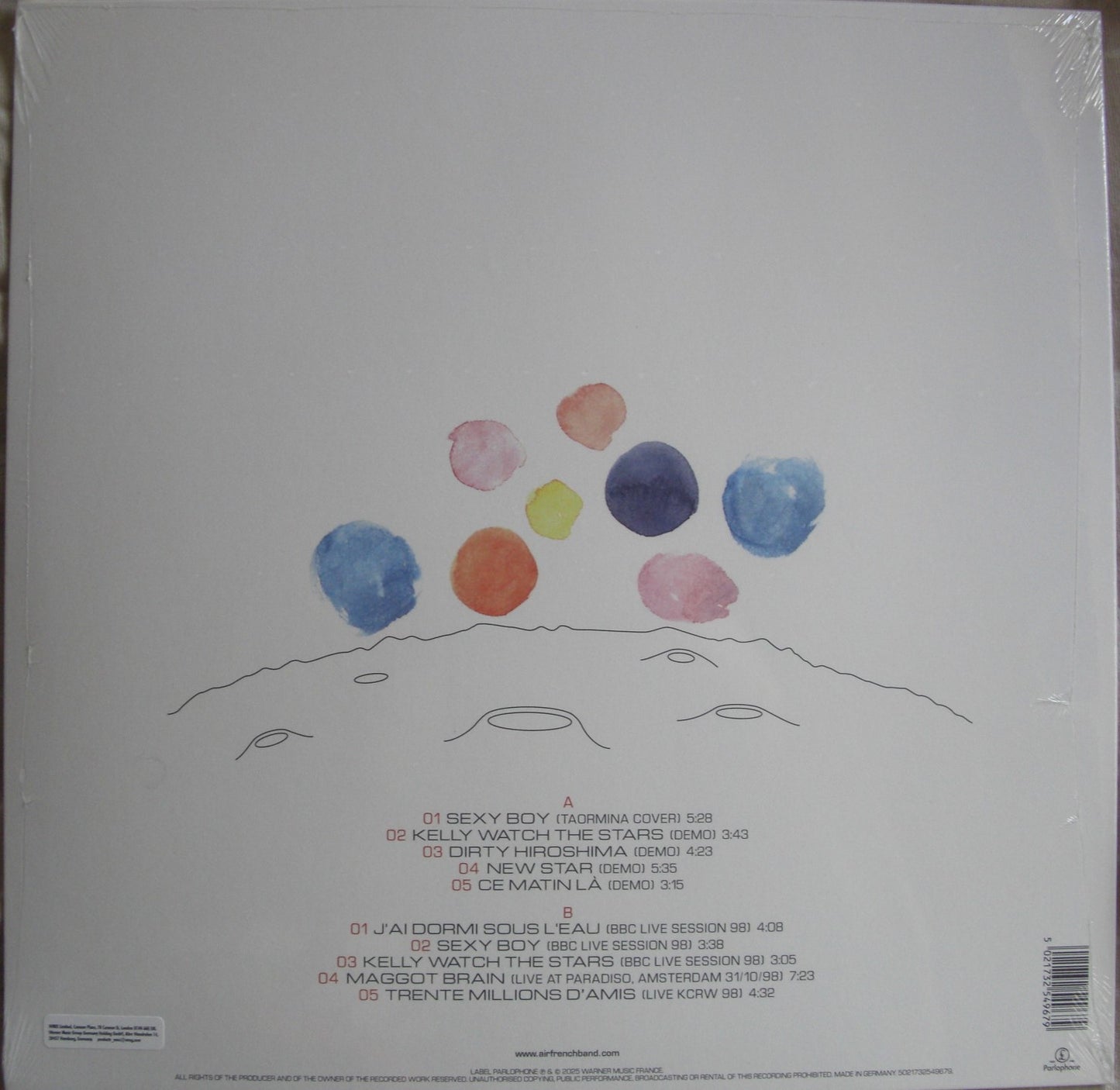 AIR – Moon Safari Live & Demos Vinyl, LP, Album,Limited Edt White RSD 2025