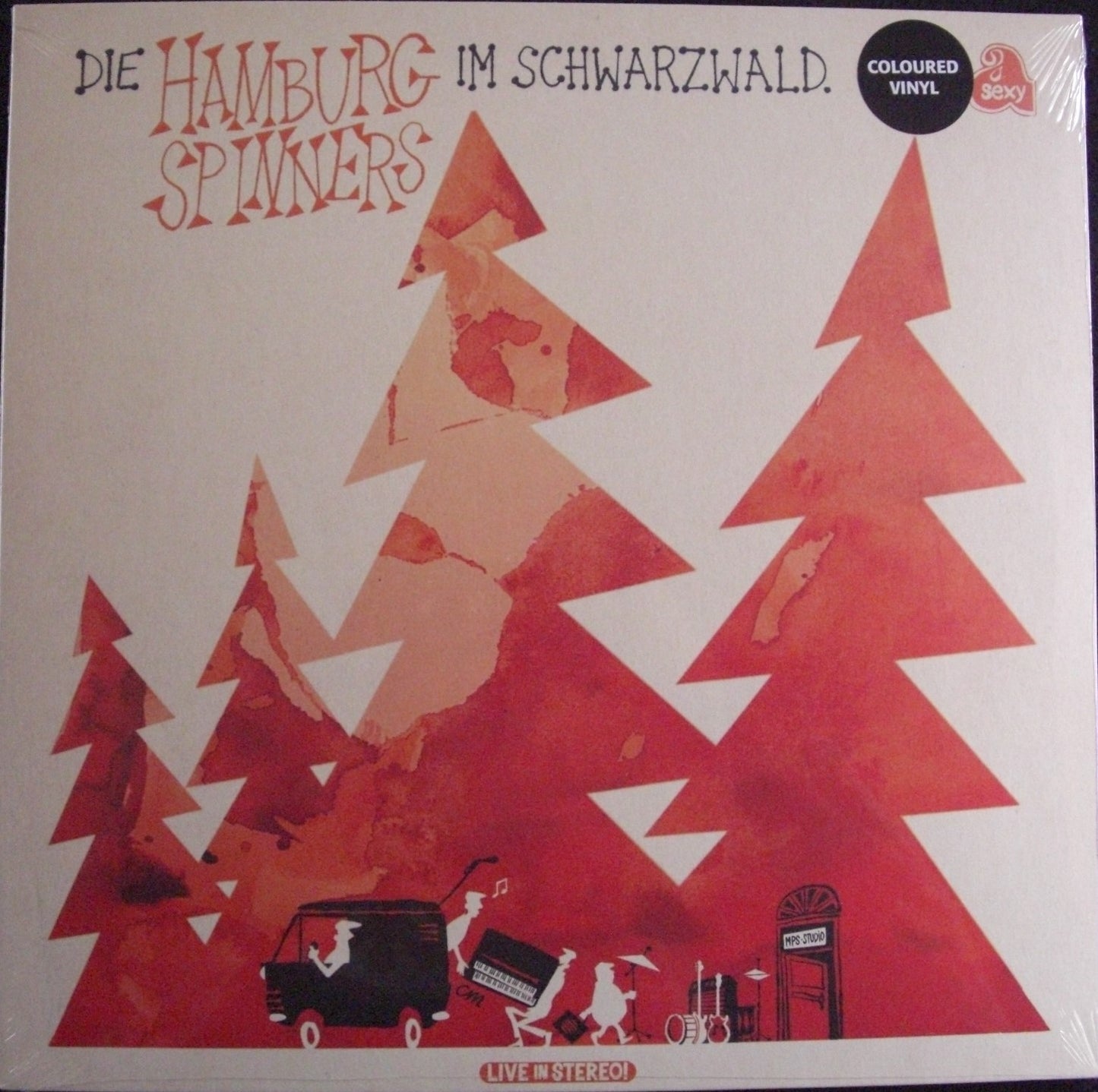 Hamburg Spinners – Im Schwarzwald Vinyl, LP, Album colored