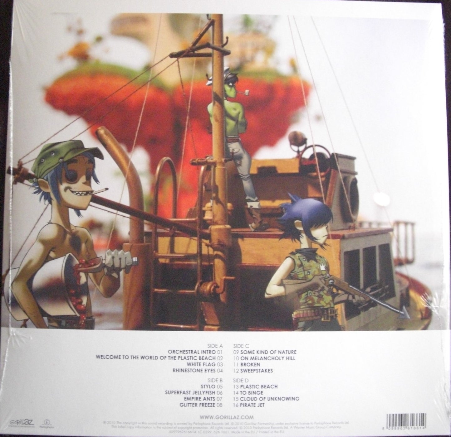 Gorillaz – Plastic Beach 2 x Vinyl, LP, Album, Reissue