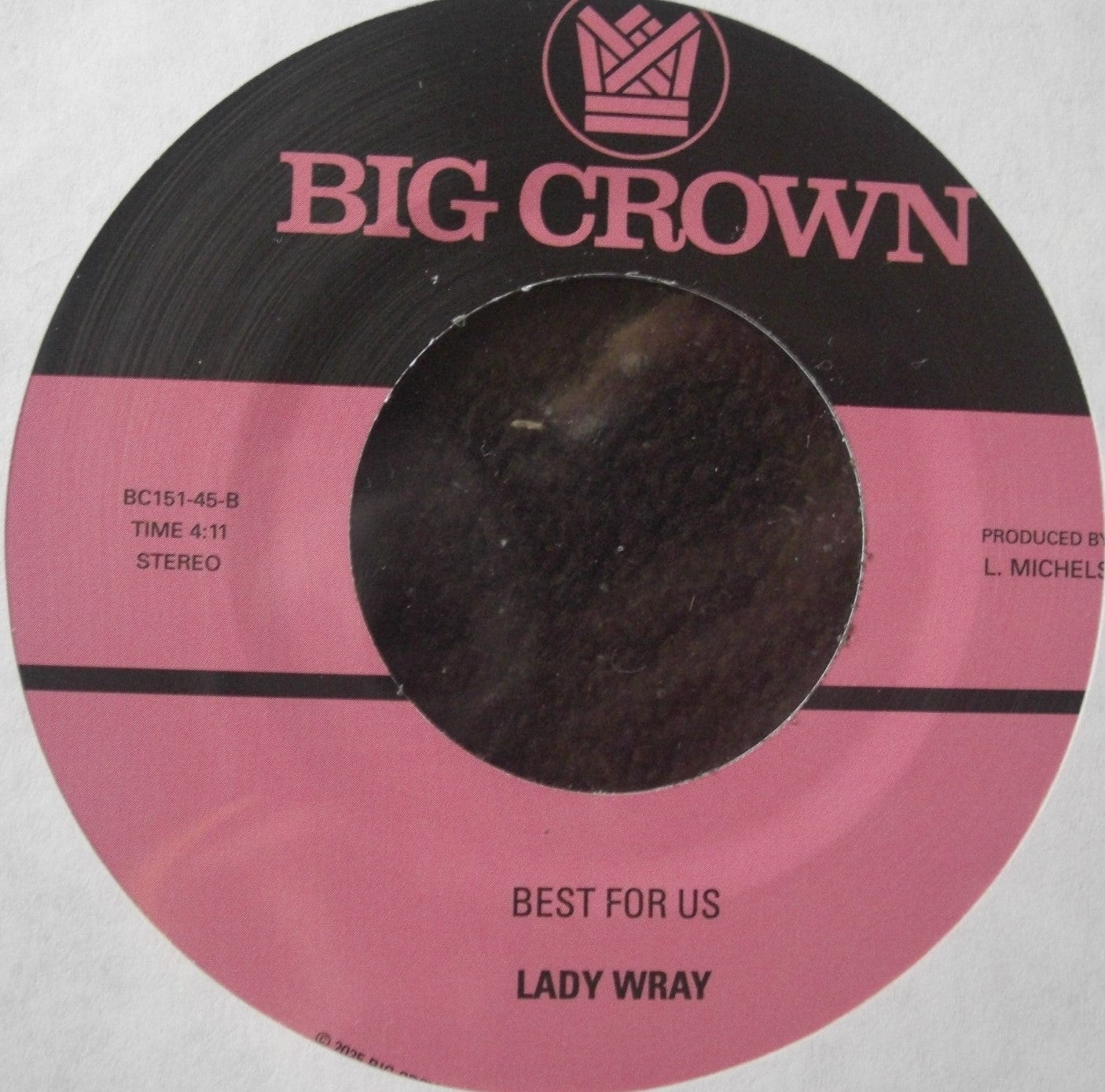 Lady Wray – Be A Witness / Best For Us Vinyl, 7"