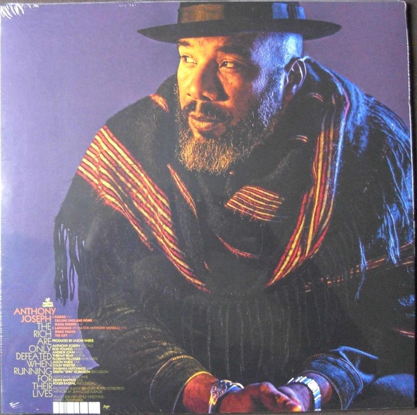 Anthony Joseph – The Rich Are Only Defeated When Running For Their Lives Vinyl, LP, Album