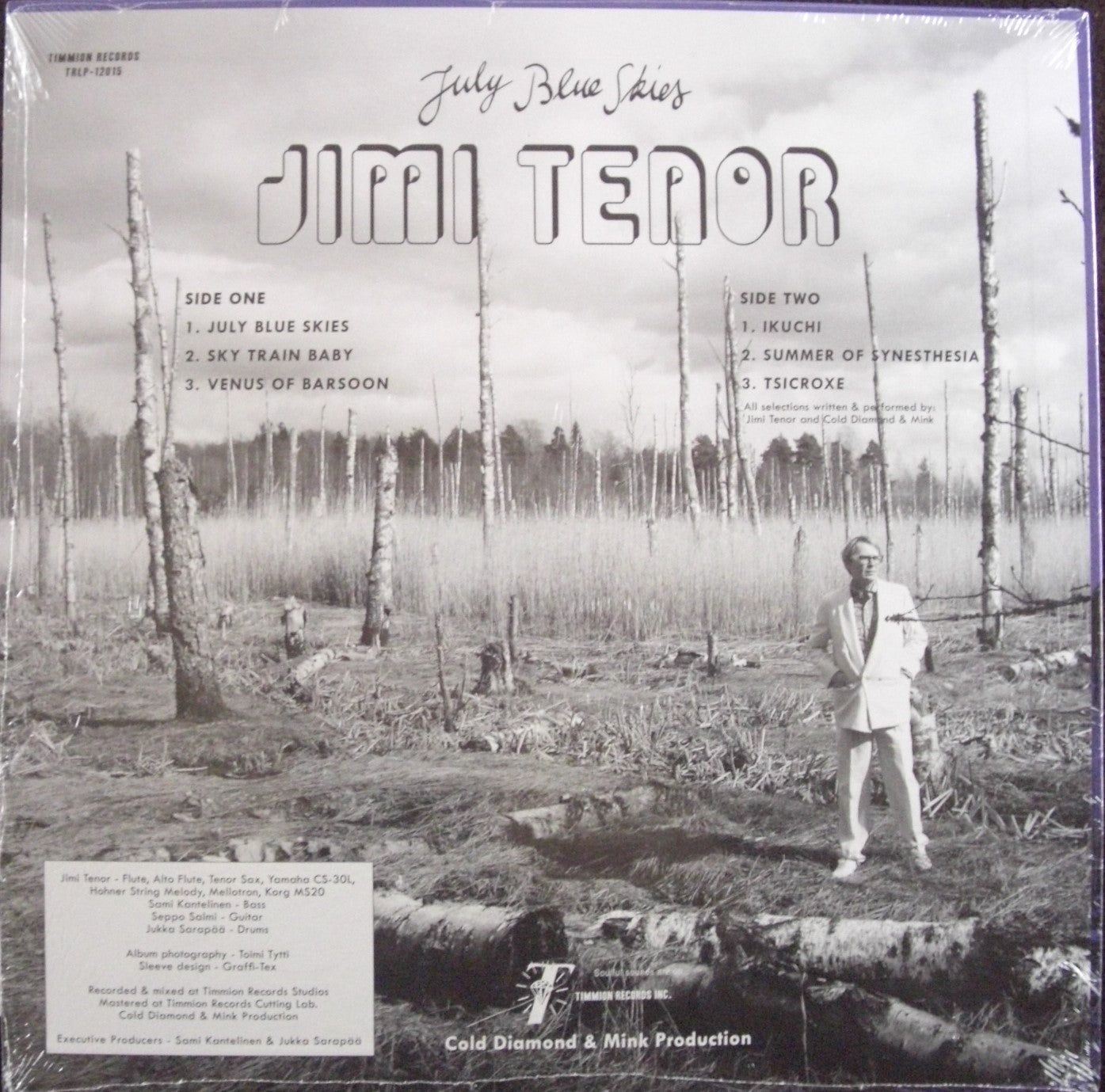 Jimi Tenor - July Blue Skies Vinyl, LP, Album black