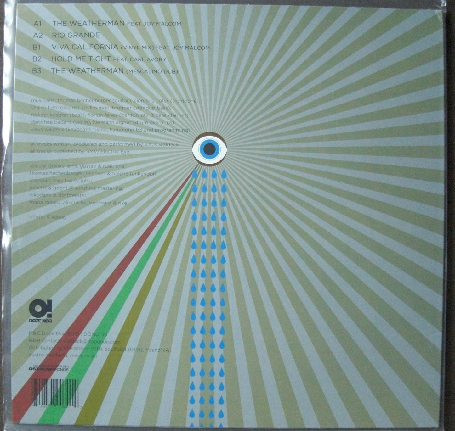 Waldeck - Vinilo The Weatherman, 12 ", EP