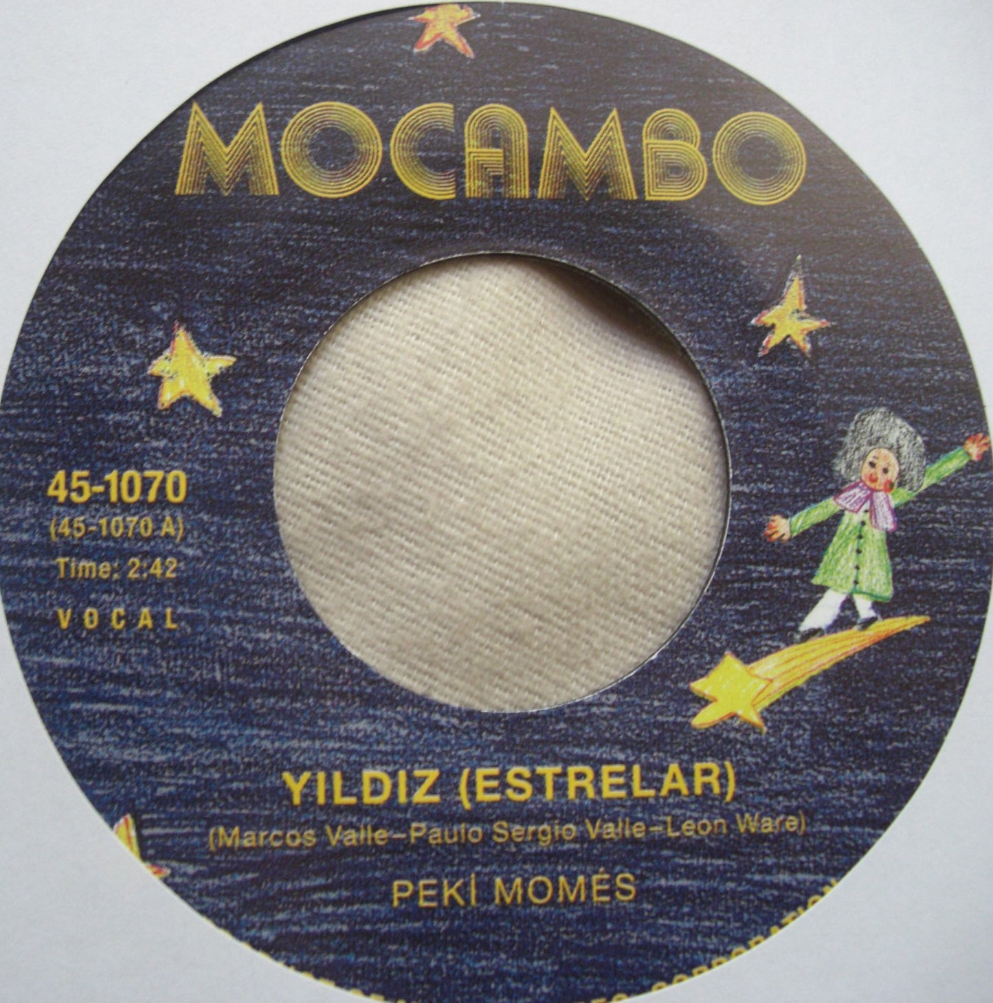Peki Momés – Yildiz (Estrelar) / Bahar Vinyl, 7" blue