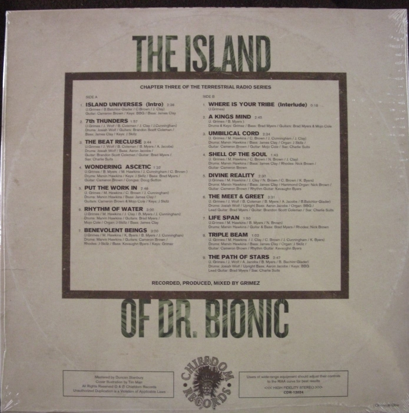 Doctor Bionic – The Island Of Dr. Bionic Vinyl, LP, Album