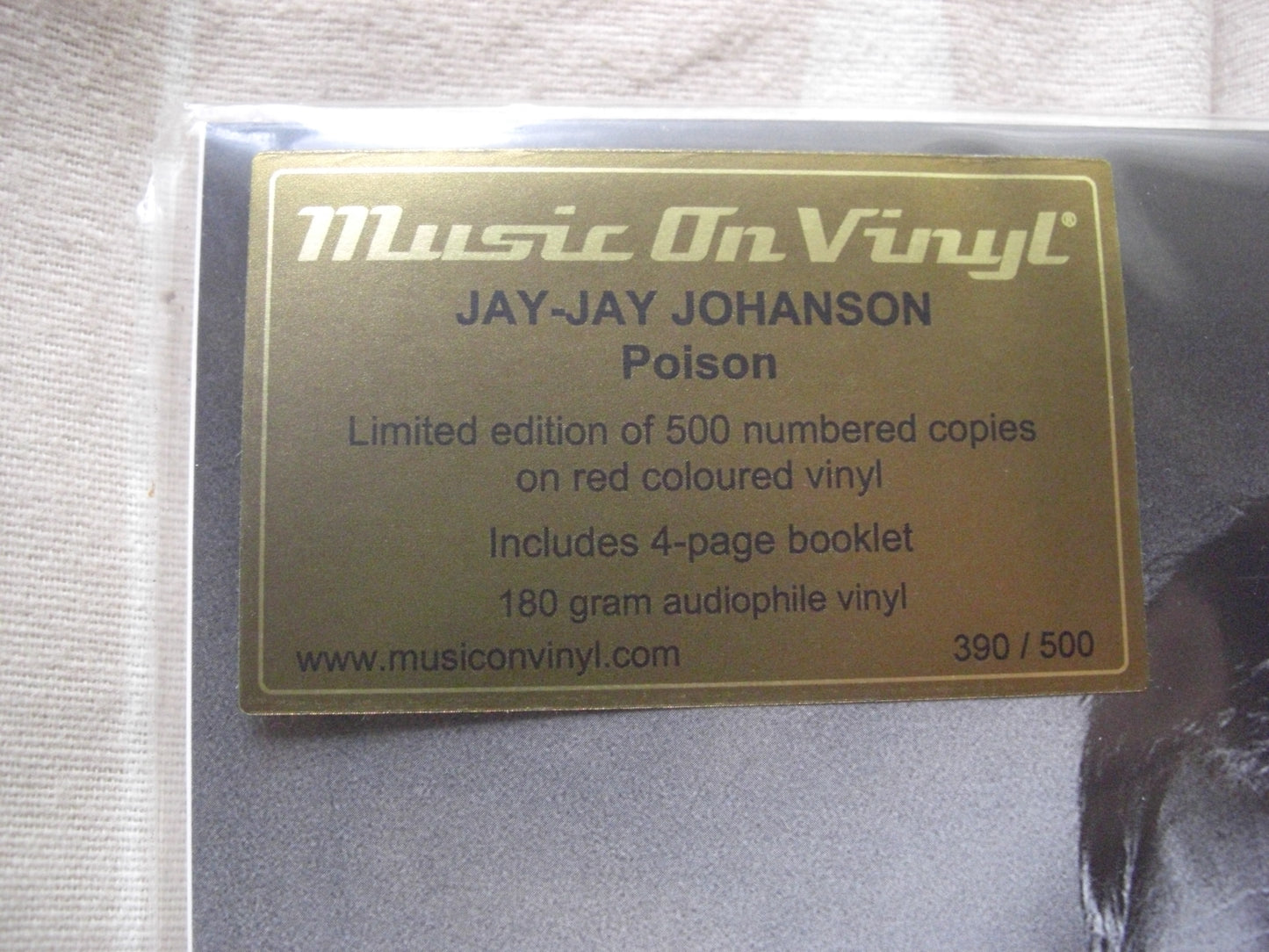 Jay-Jay Johanson – Poison 2 x Vinyl, LP, Limited Edt, Reissue, Red