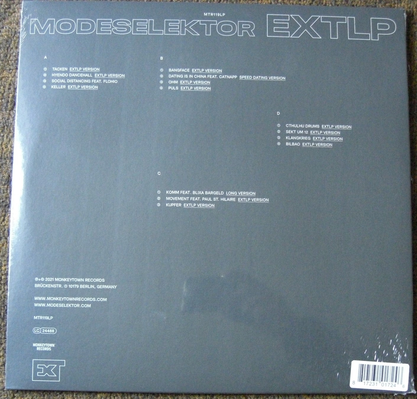 Modeselektor – EXTLP 2x Vinyl, LP, Album