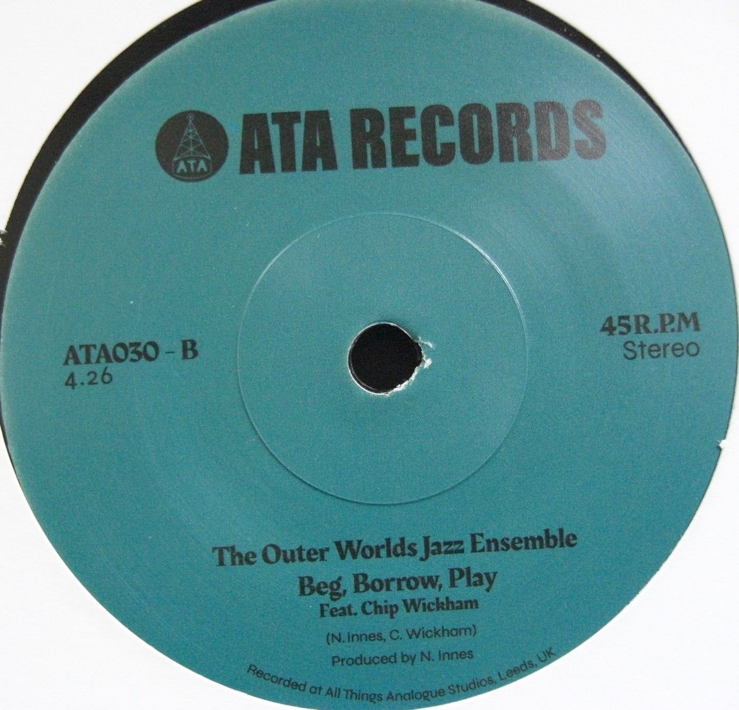 The Sorcerers The Outer Worlds Jazz Ensemble Exit Athens / Beg 7"
