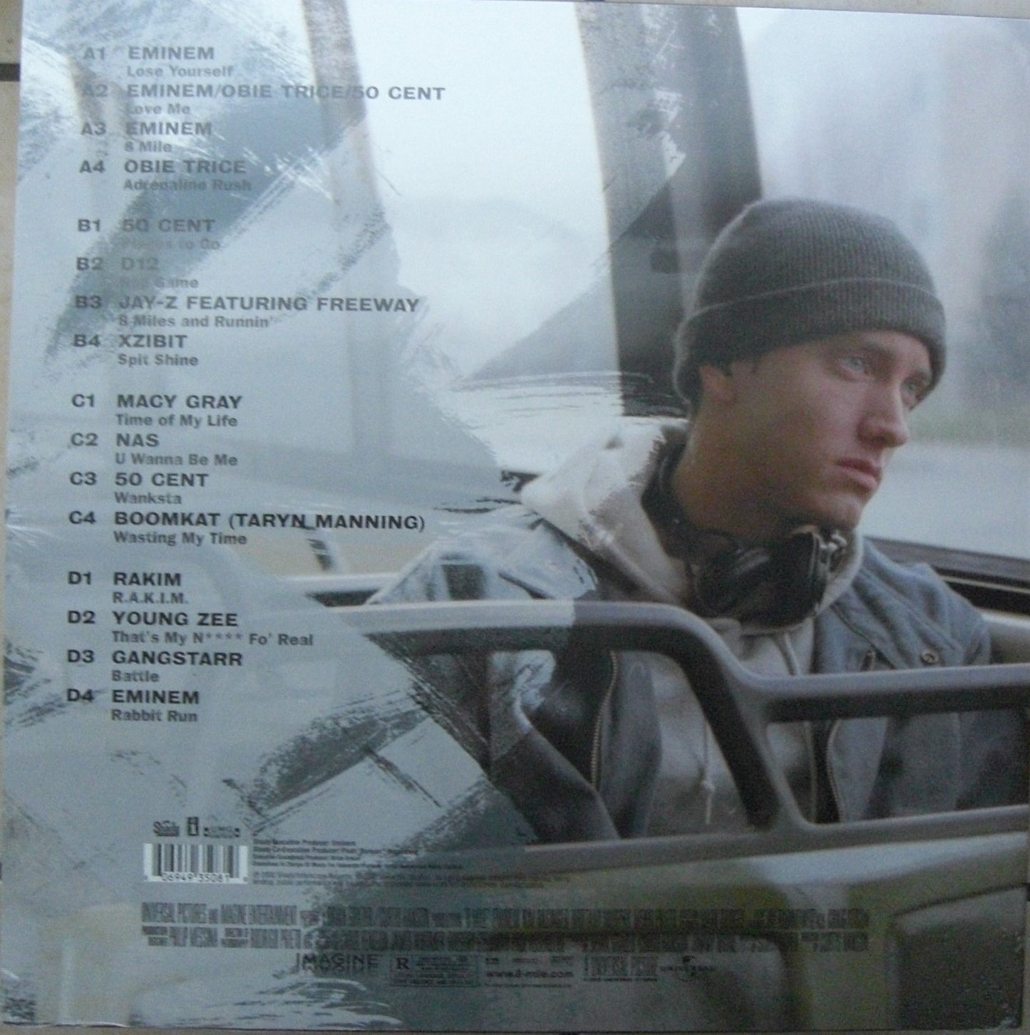 Various – Music From And Inspired By The Motion Picture 8 Mile 2x Vinyl, LP, Compilation, Reissue