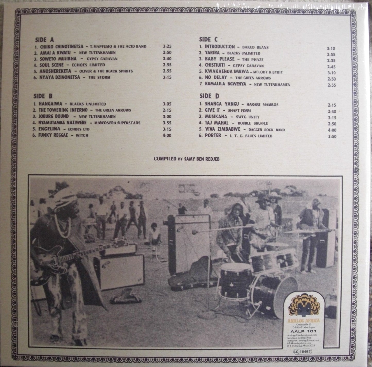 Various – Roots Rocking Zimbabwe: The Modern Sound of Harare Townships 1975-1980 Vinyl, 2xLP, Compilation