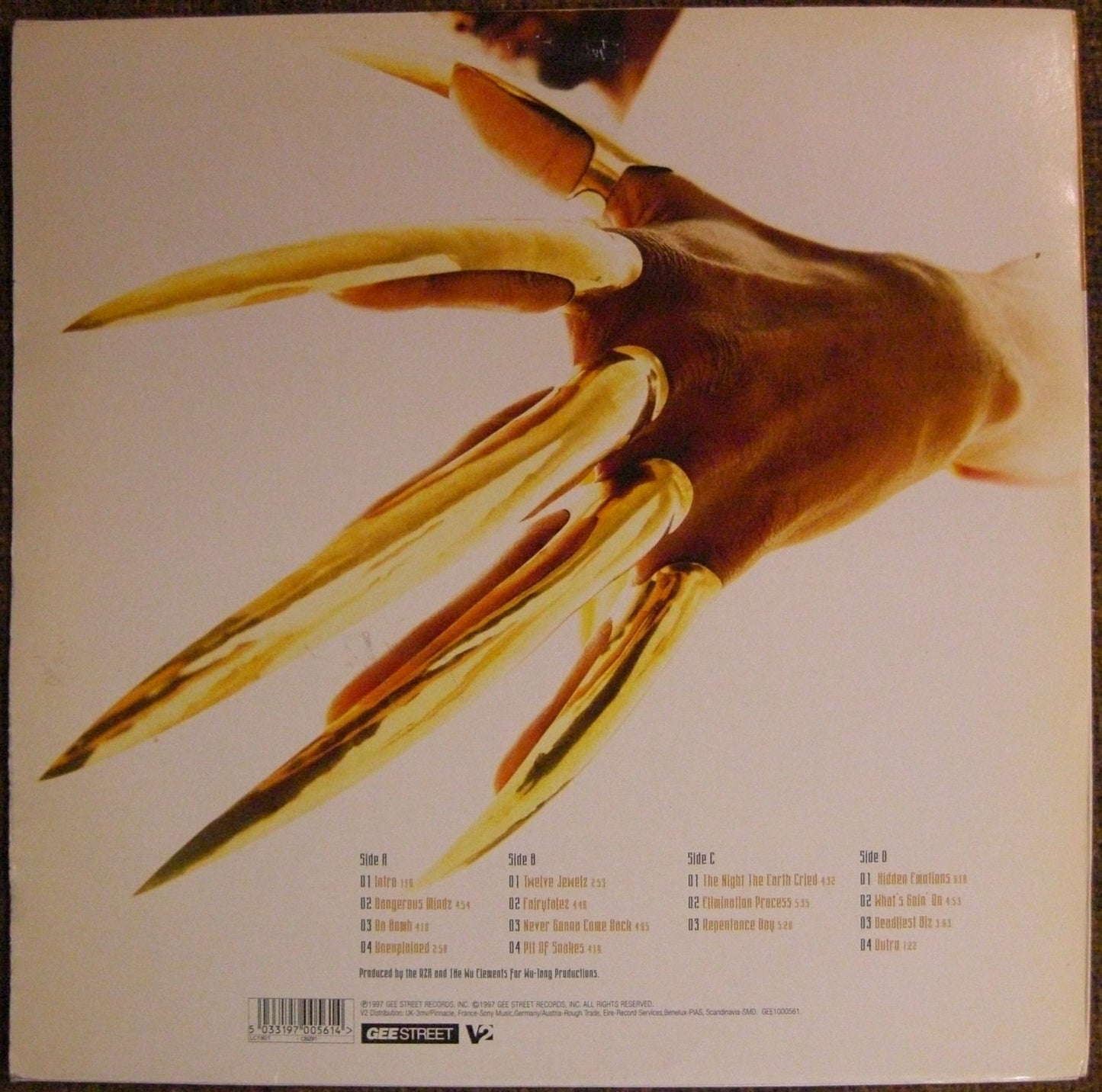 Gravediggaz – The Pick, The Sickle And The Shovel 2x LP Vinyl Album EU 1997