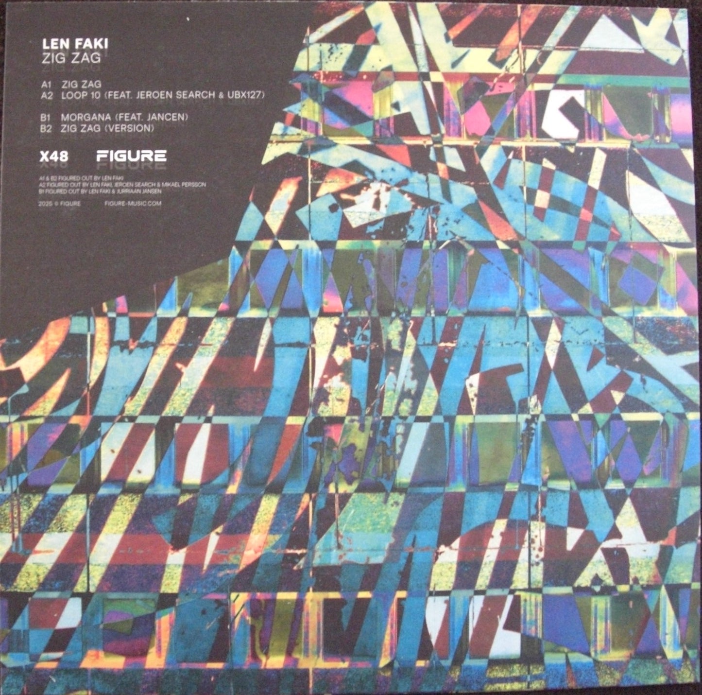 Len Faki – Zig Zag Vinyl, 12", EP