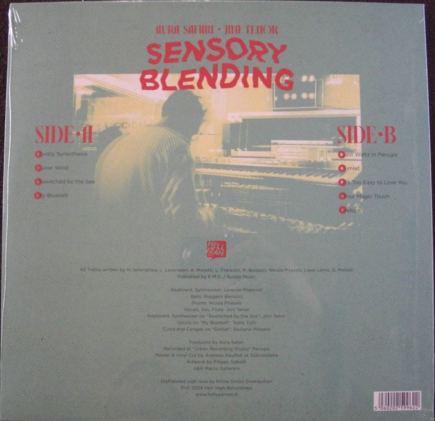 Aura Safari / Jimi Tenor - Sensory Blending Vinyl, LP, Album, Green