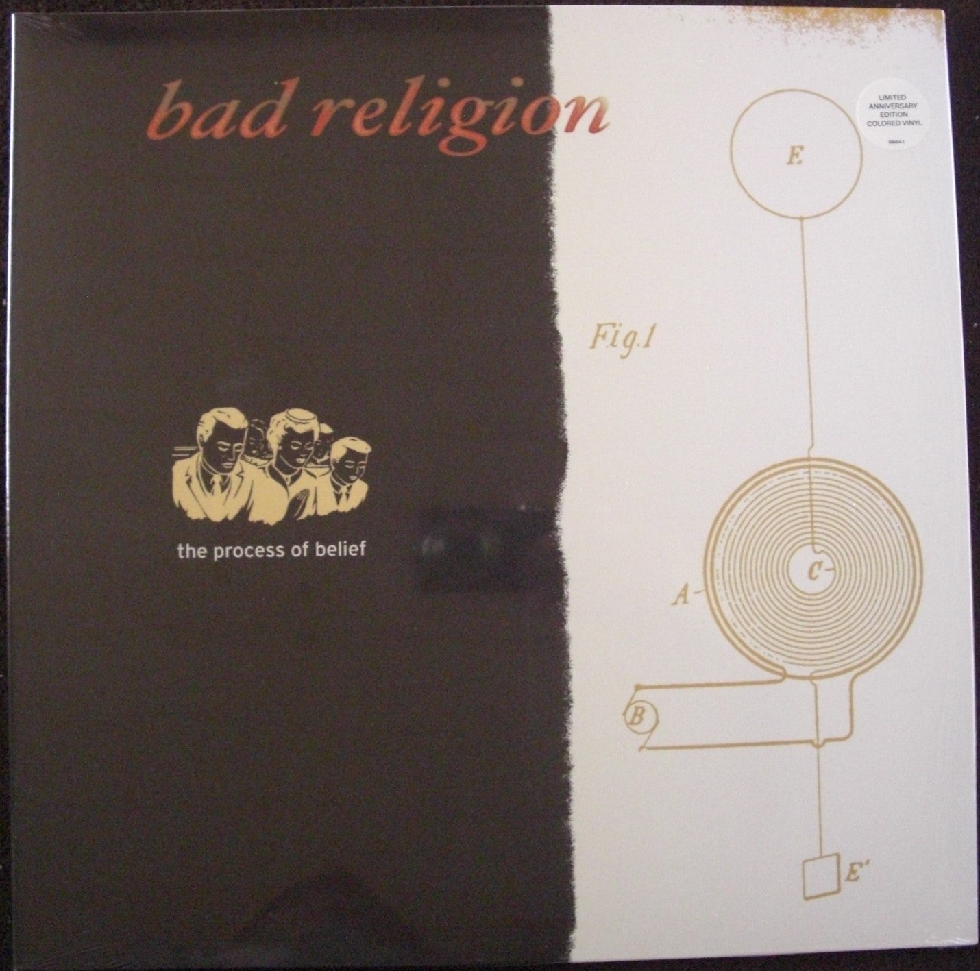 Bad Religion – The Process Of Belief Vinyl, LP, Album, Limited Edt, Reissue colored