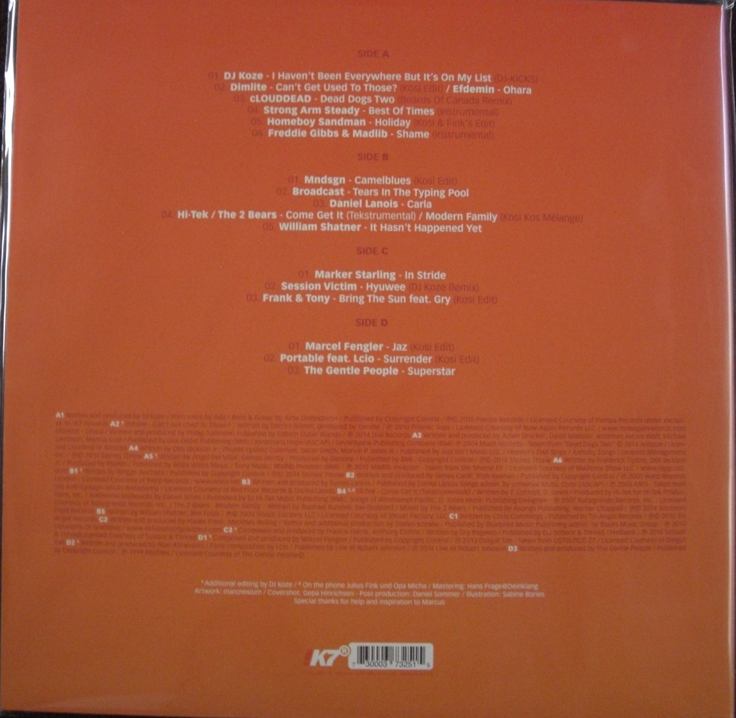 DJ Koze – DJ-Kicks 2x Vinyl, LP, Compilation, Reissue