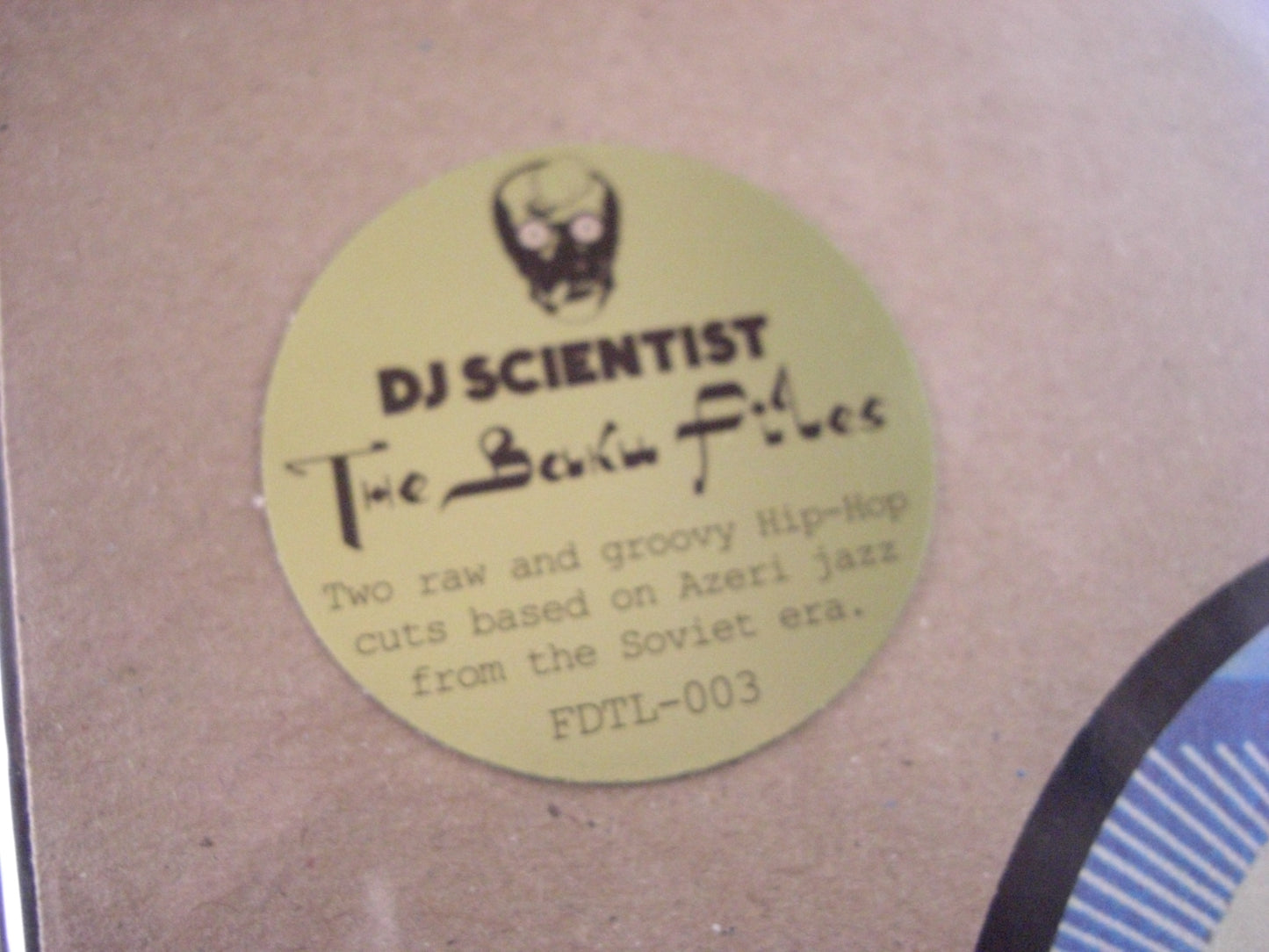 DJ Scientist – The Baku Files Vinyl, 7"
