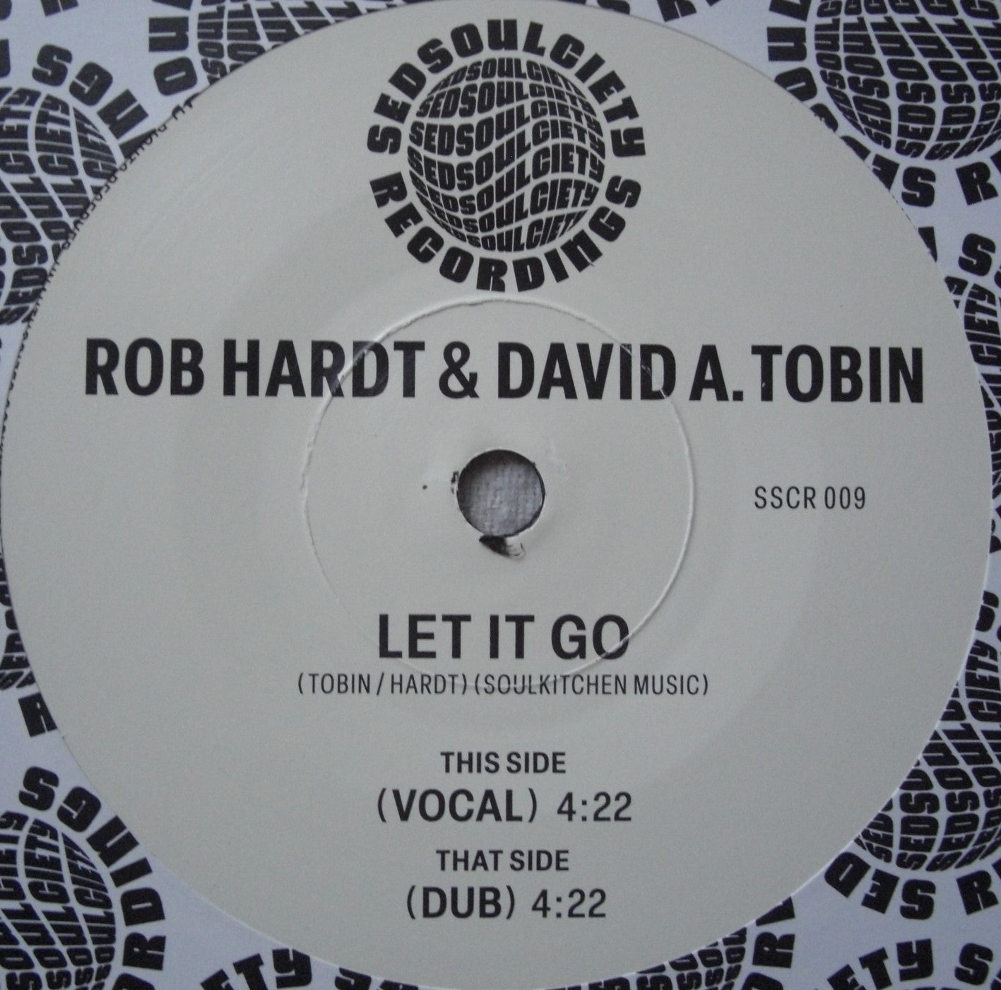 Rob Hardt, David A. Tobin – Let It Go Vinyl, 7"